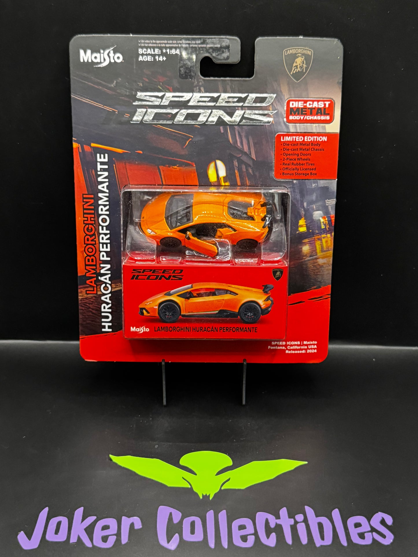 Maisto 1:64 Speed Icons Lamborghini Huracan Performante Orange