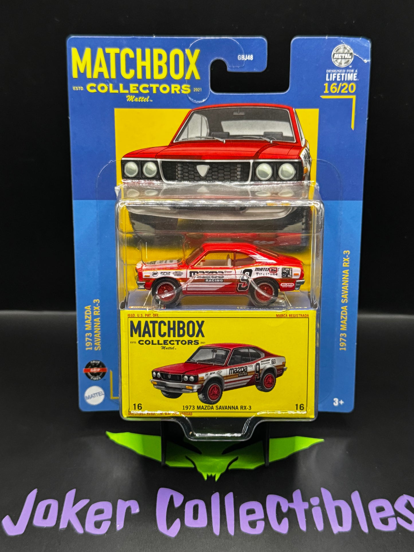 Matchbox Collectors Red 1973 Mazda Savanna RX-3 # 16/20
