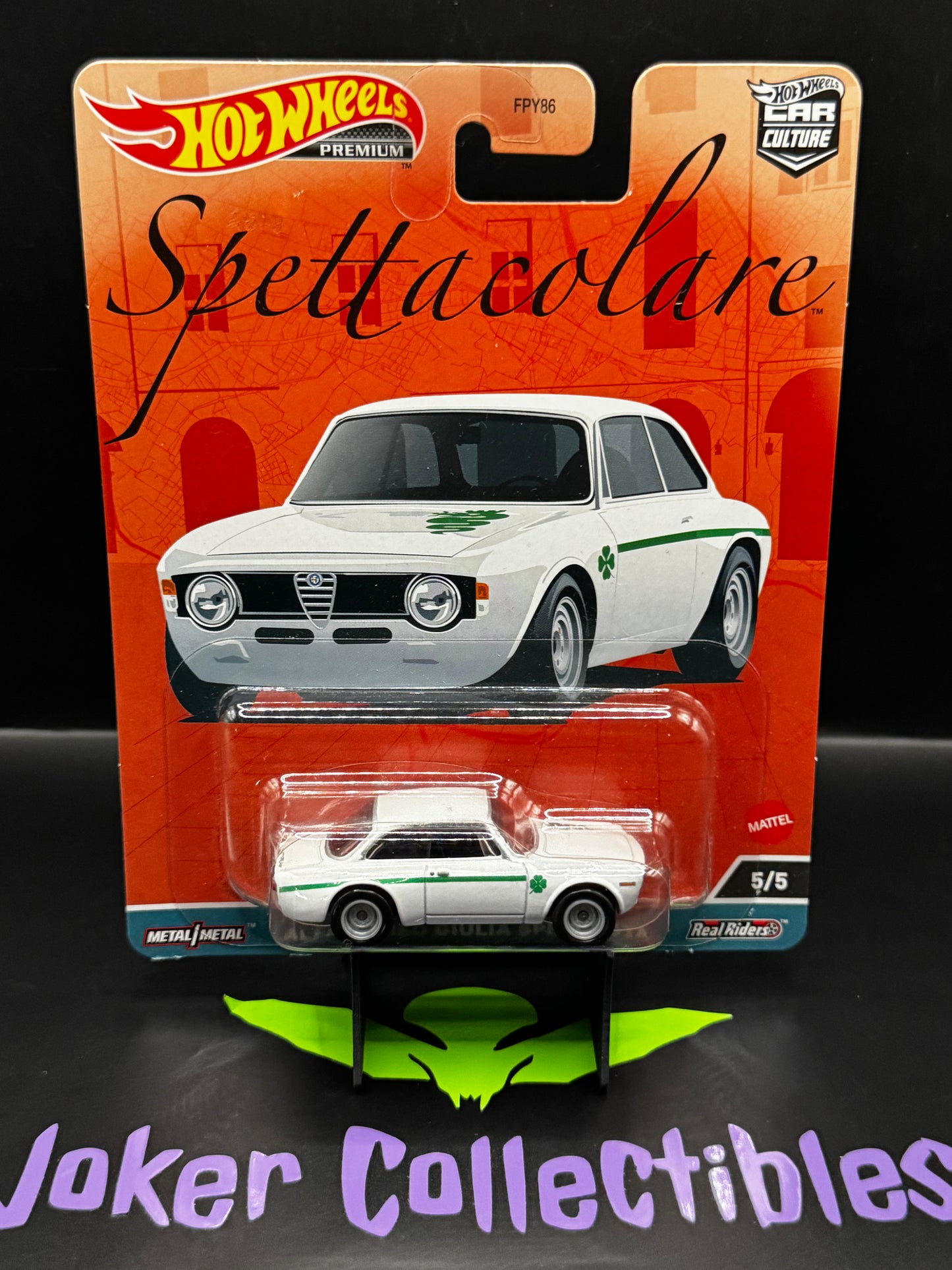 Hot Wheels Premium Car Culture Spettacolare Alfa Romeo Giulia Sprint GTA # 5/5