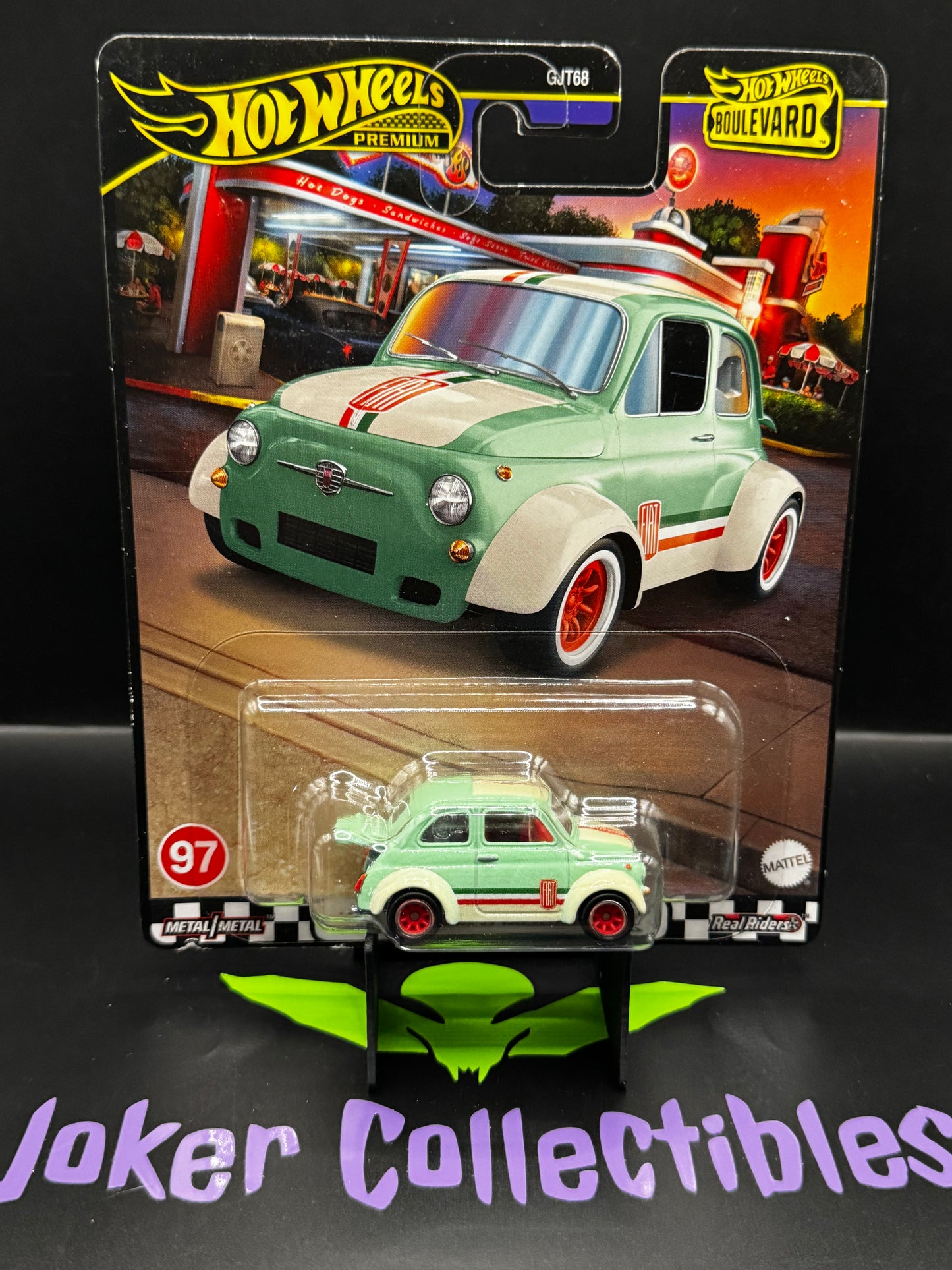 Hot Wheels Premium Boulevard '60s FIAT 500 D Modificado # 97
