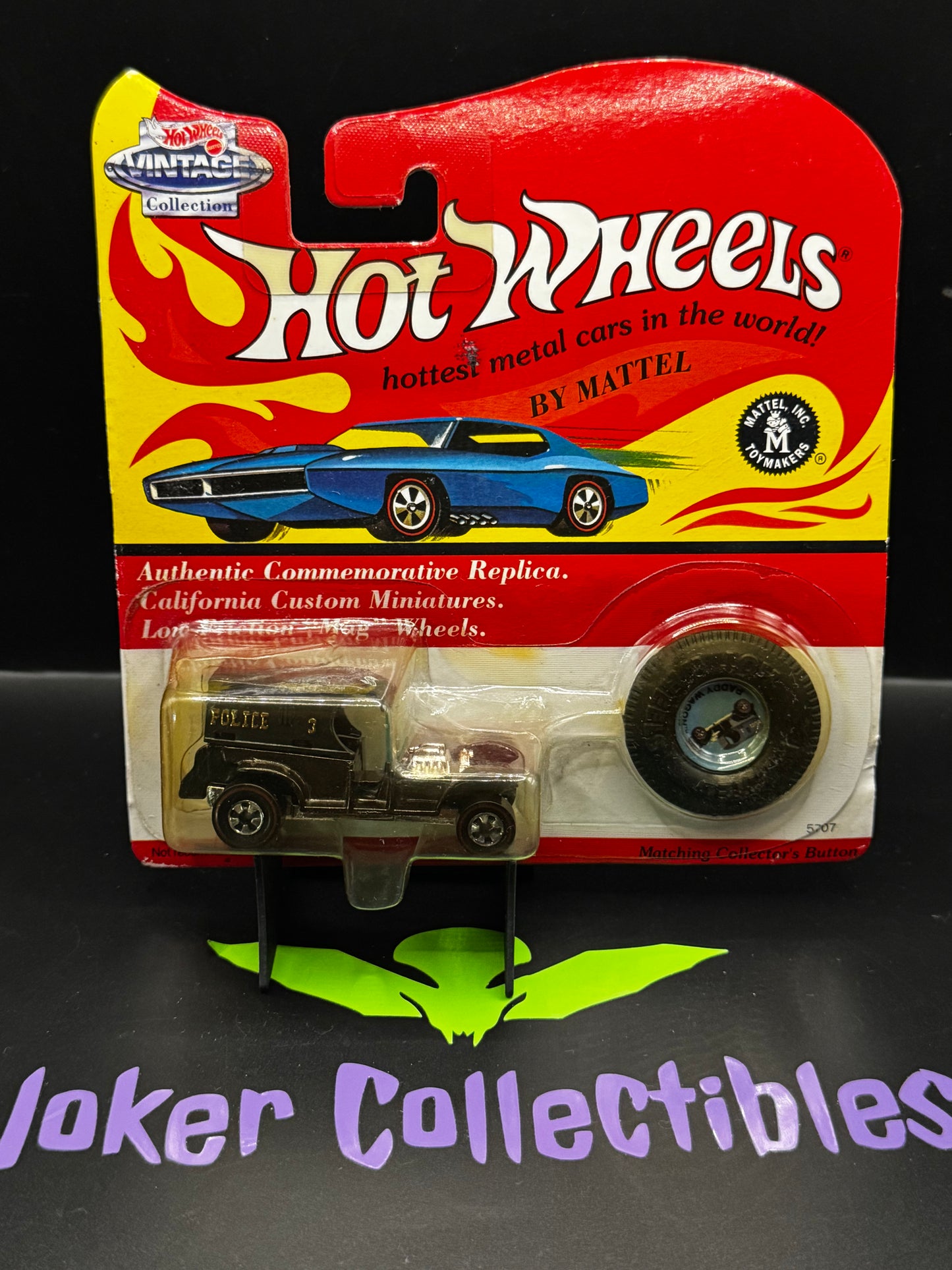 Hot Wheels Vintage Collection Replica Redline Metallic Green Classic Nomad 5743