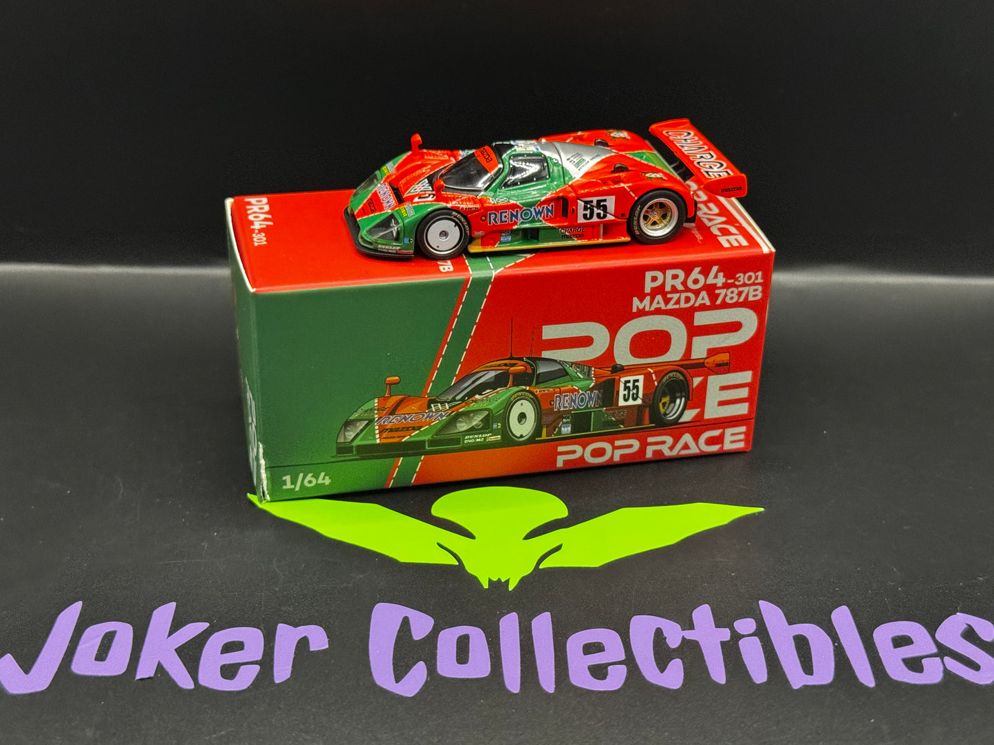 Pop Race Mazda 787B 1991 Le Mans 24 Hour Winner PR64-301