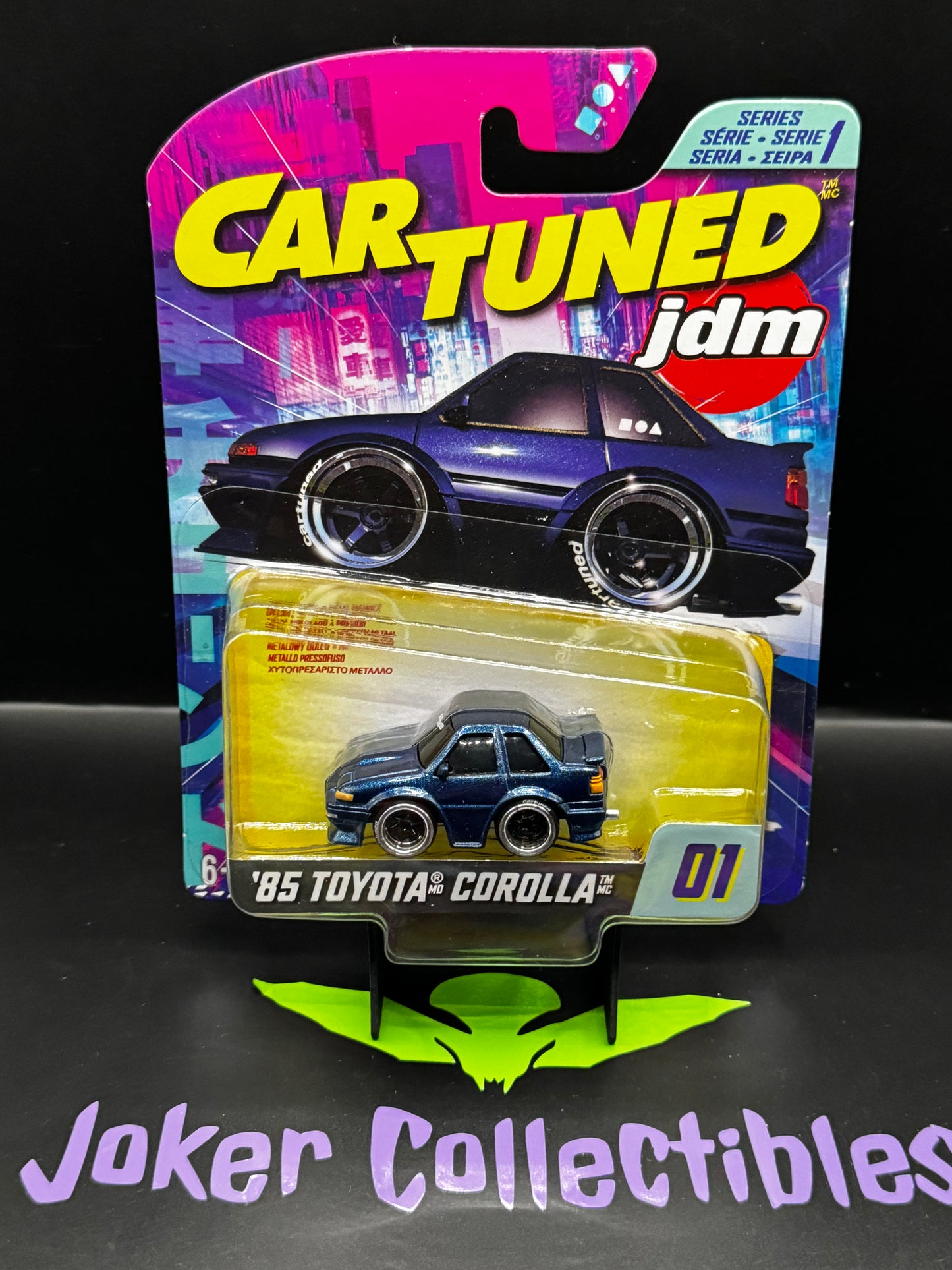CarTuned JDM Series 1 '85 Toyota Corolla # 01 Car Tuned
