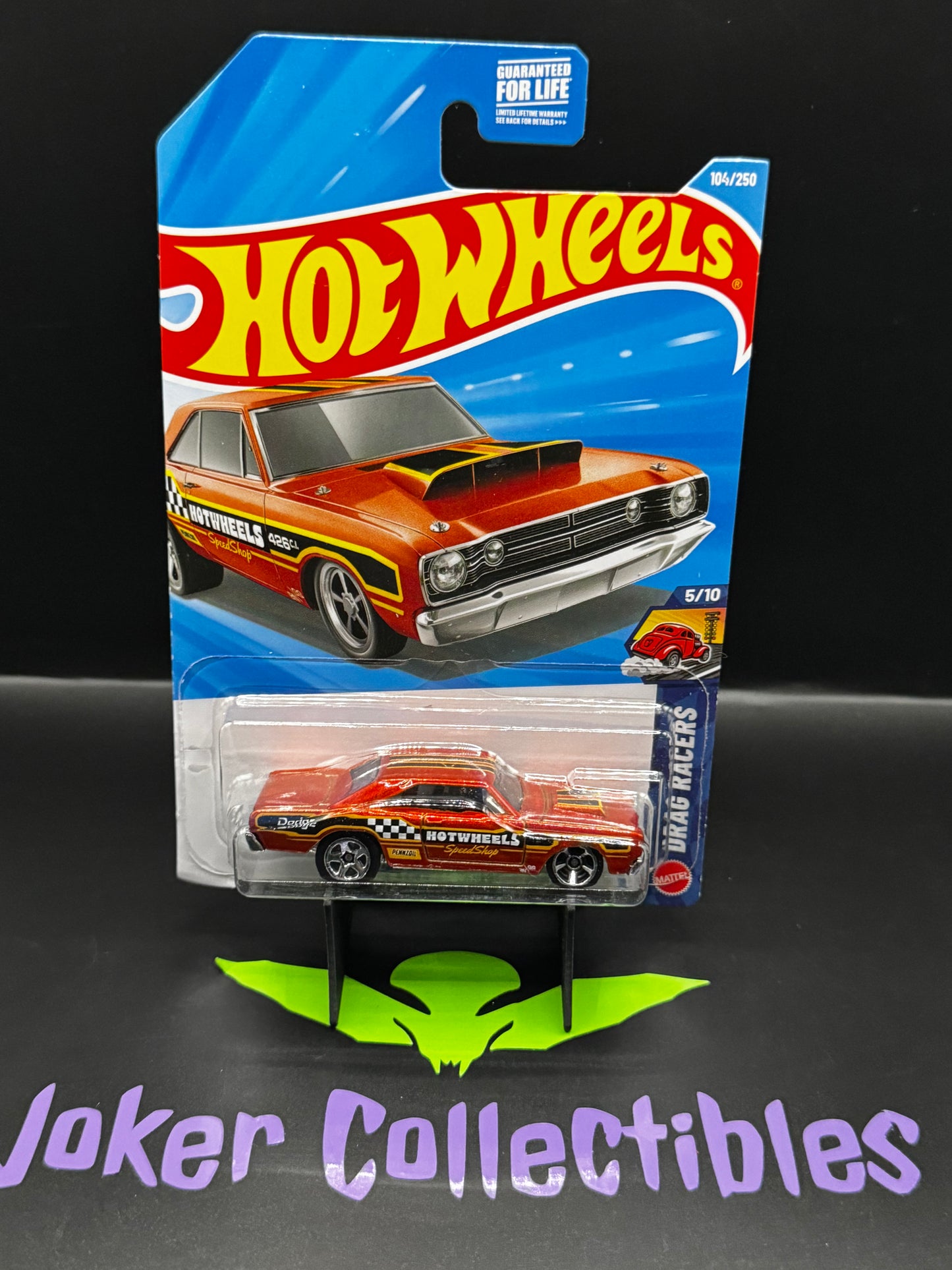 Hot Wheels 2026 Orange '68 Dodge Dart 104/250 Drag Racers 5/10 F Case