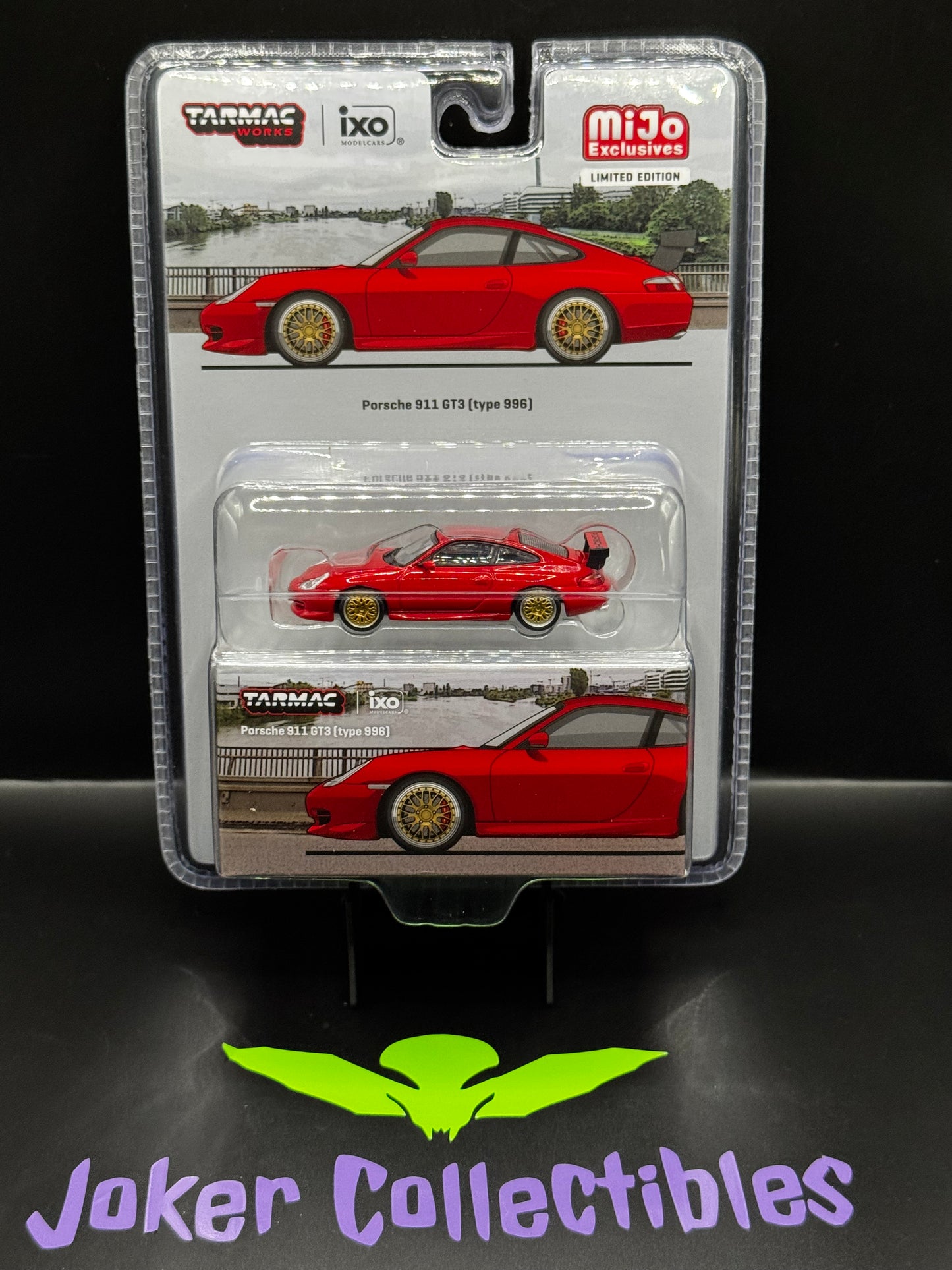 Tarmac Works ixo Models Global64 Porsche 911 GT3 Type 996 Red