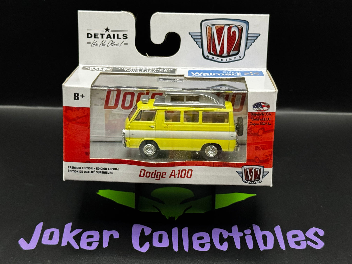 M2 Machines Yellow 1965 Dodge A100 Camper Van WMTS14 19-17