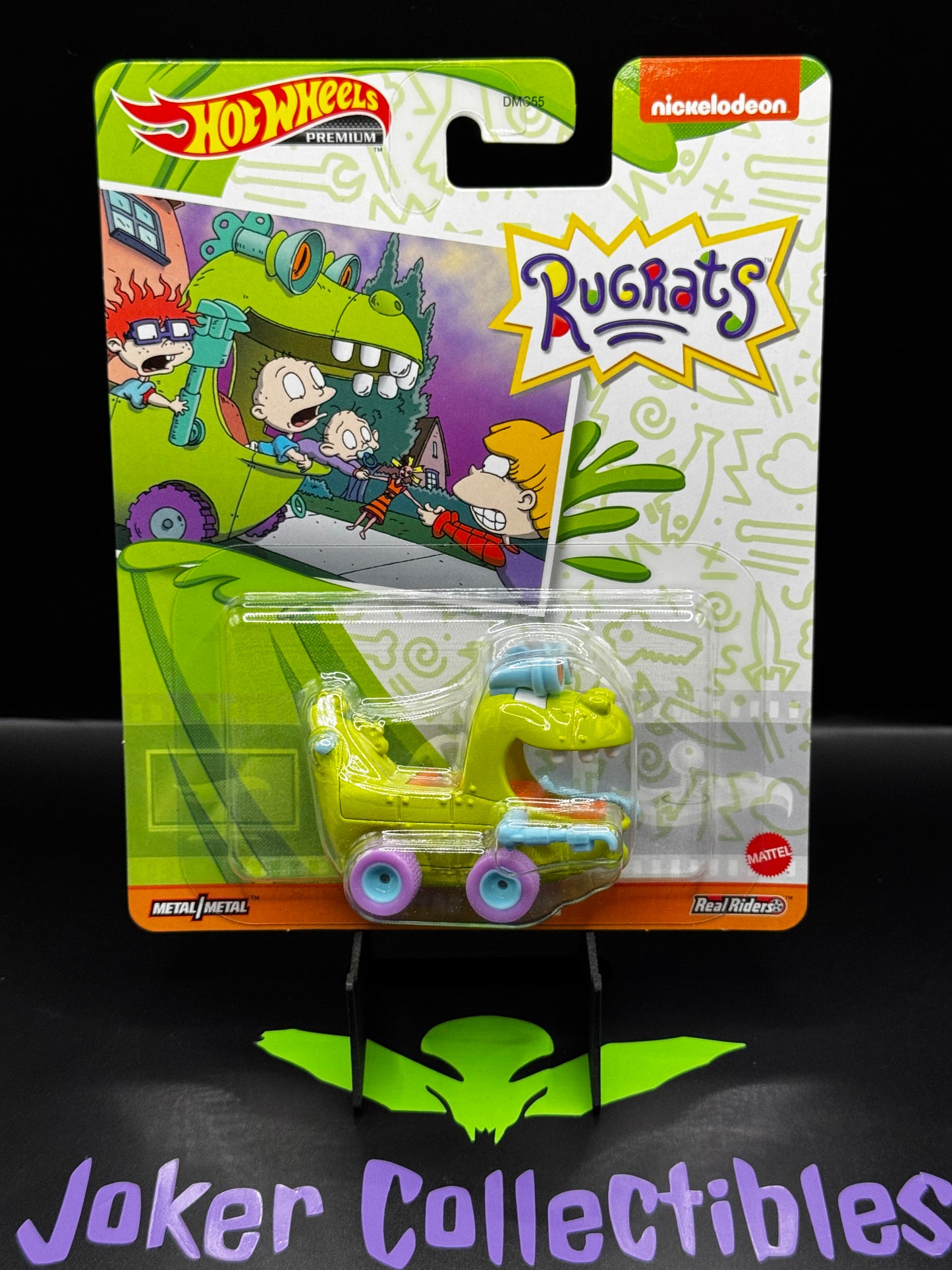 Hot Wheels Premium Replica Entertainment 2021 Nickelodeon Rugrats Reptar Wagon