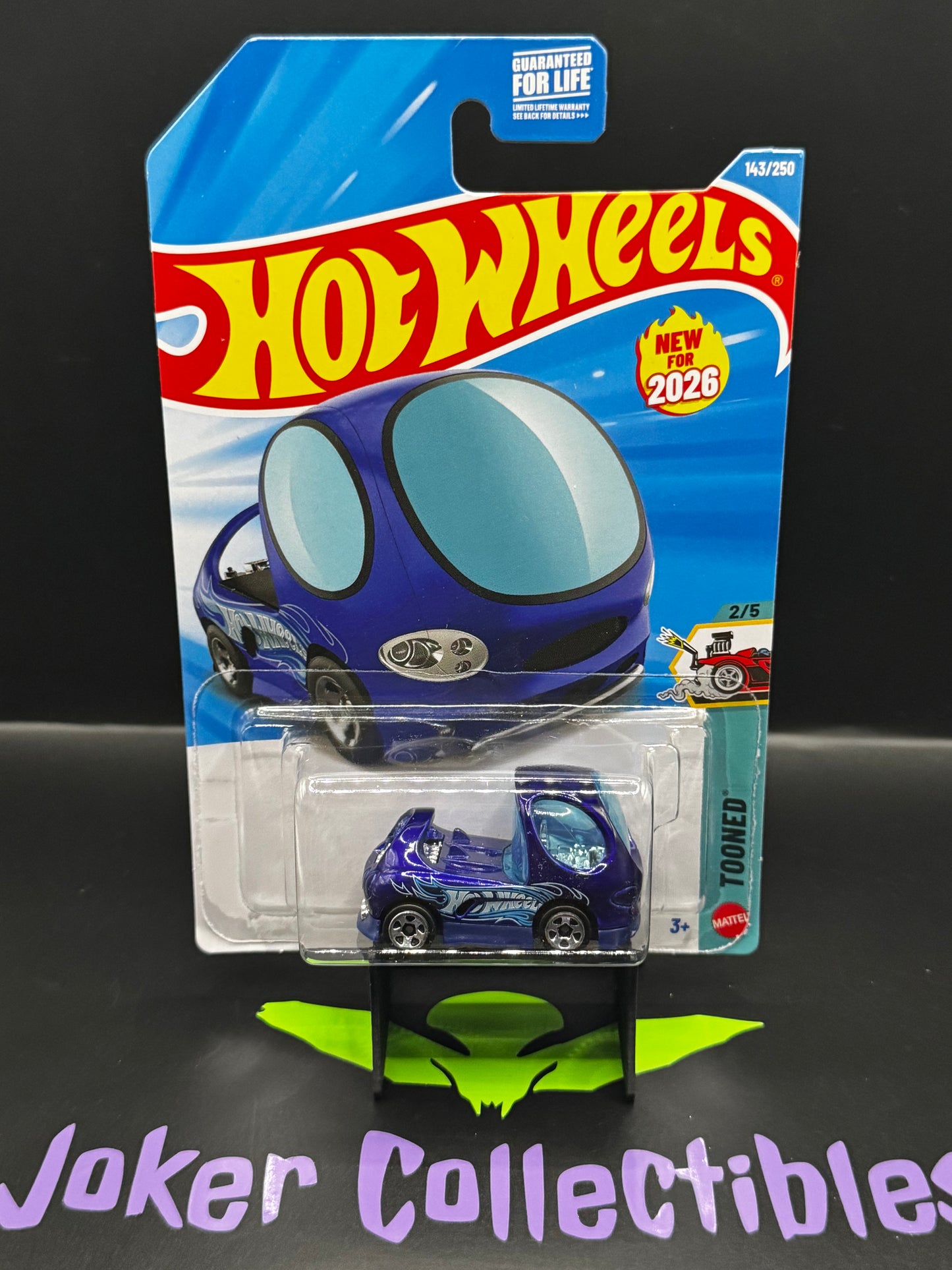 Hot Wheels 2026 Blue Deora Too'nd 143/250 Tooned 2/5 G Case