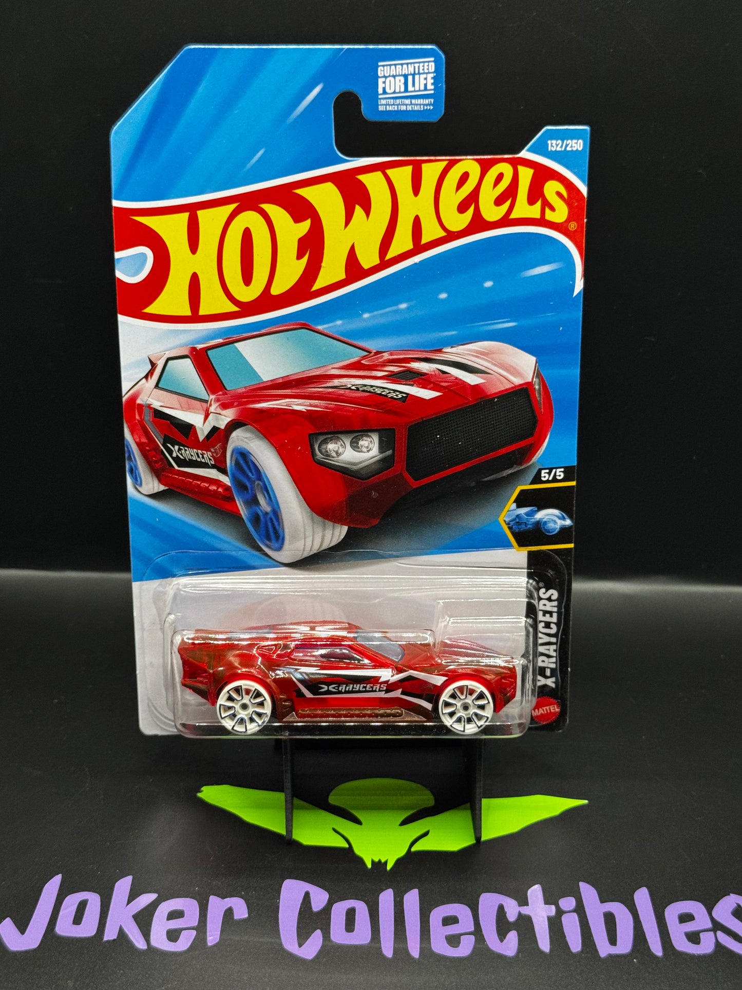 Hot Wheels 2026 Red Bullet Proof 132/250 X-Raycers 5/5 F Case