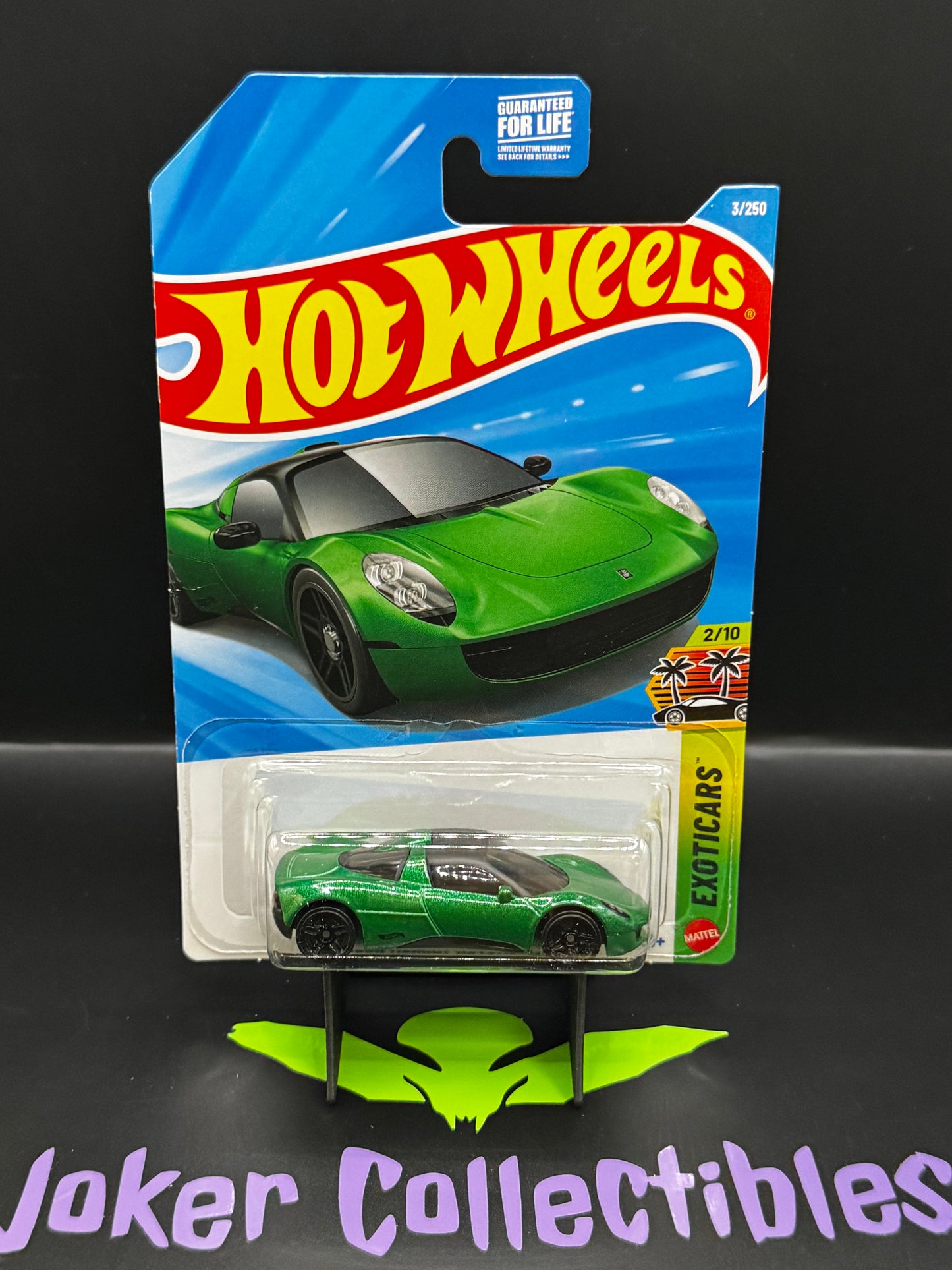 Hot Wheels 2026 Green Gordon Murray Automotive T.33 3/250 Exoticars 2/10 F Case