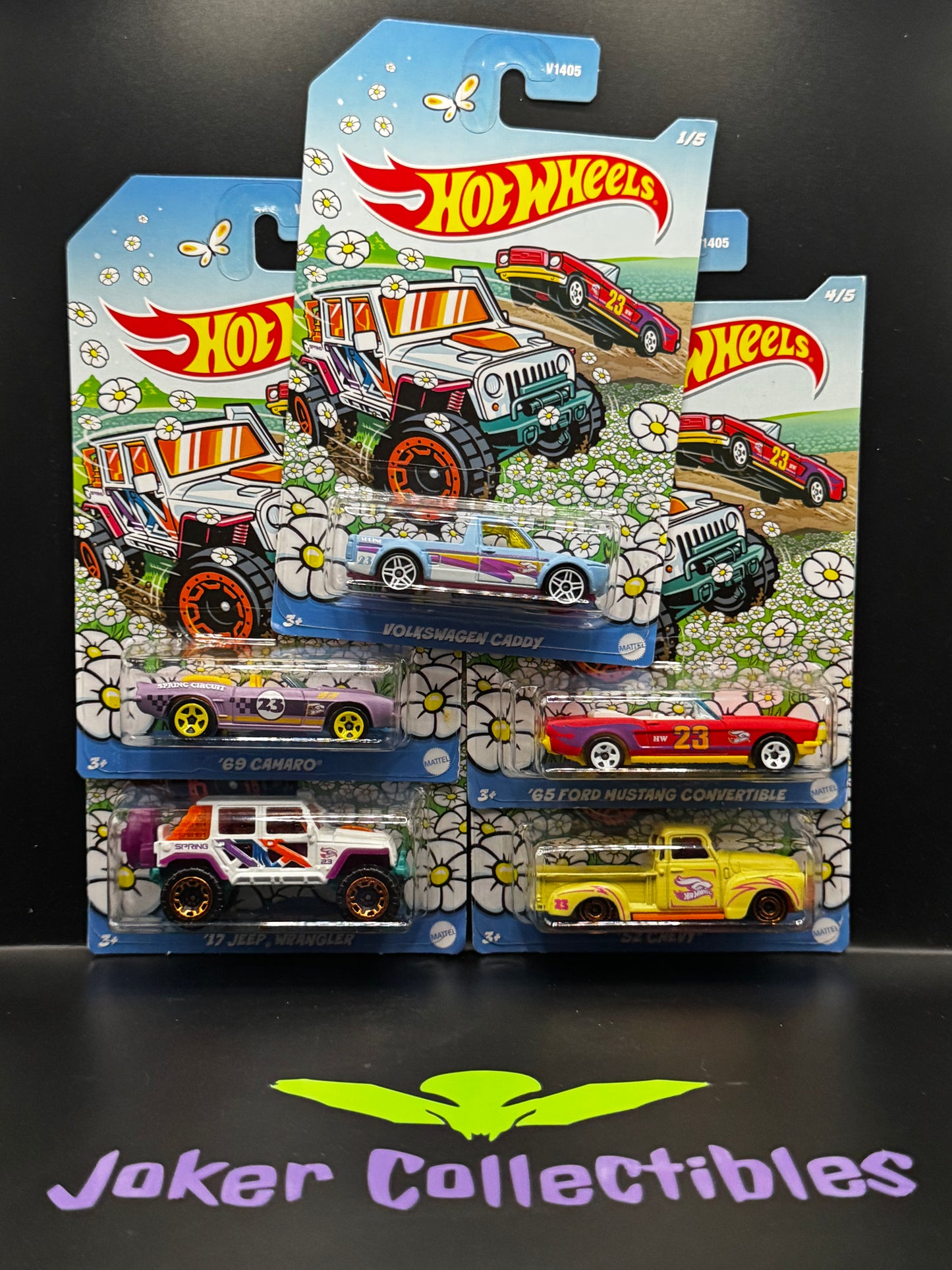Hot Wheels 2023 Spring Series Set of 5 V1405