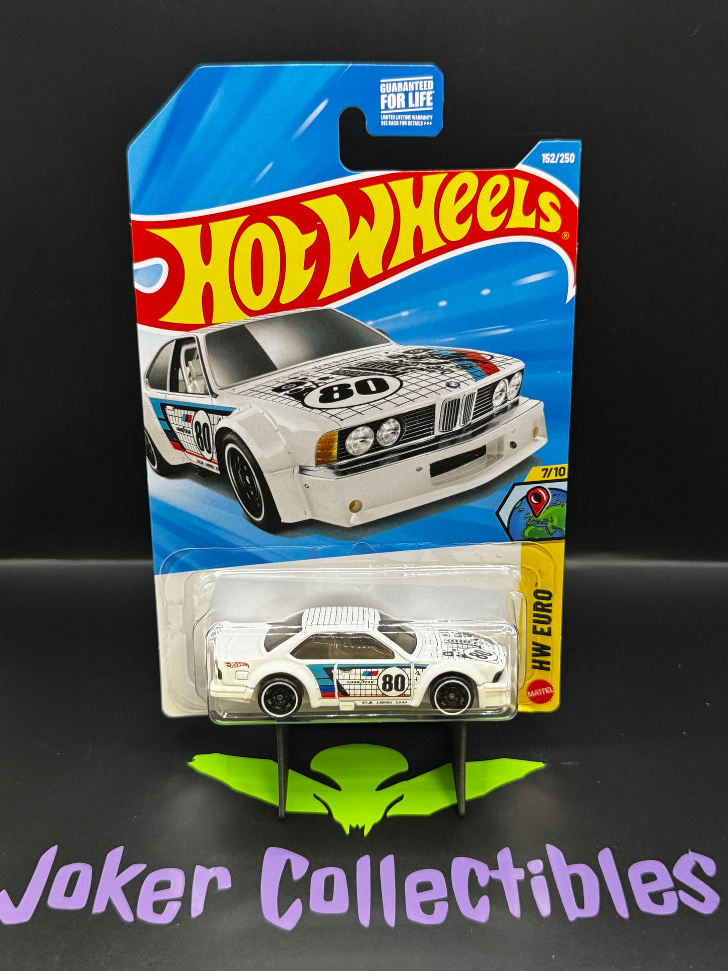 Hot Wheels 2026 White BMW 635 CSi 152/250 HW Euro 7/10 H Case
