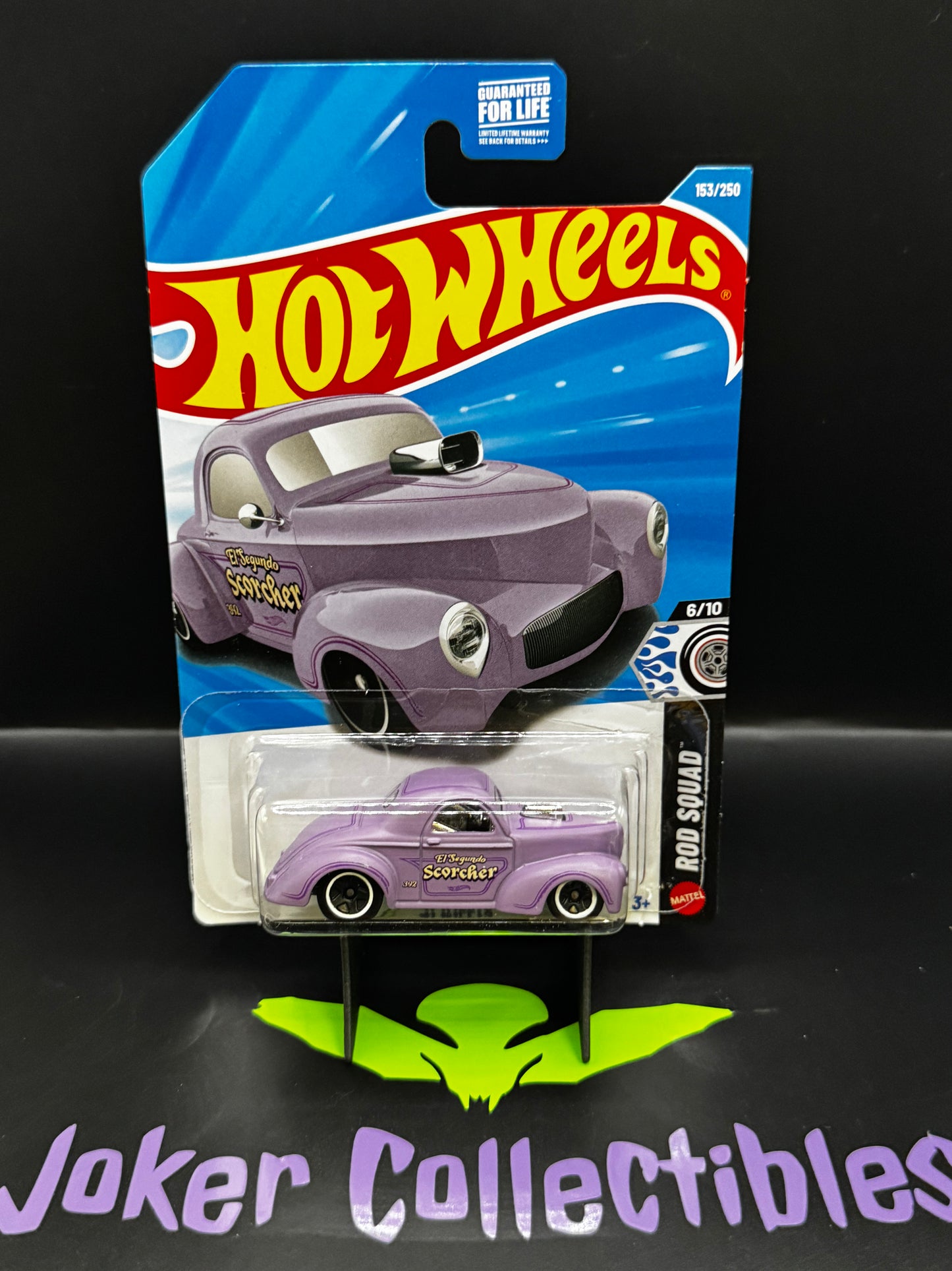Hot Wheels 2026 Purple '41 Willys 153/250 Rod Squad 6/10 H Case