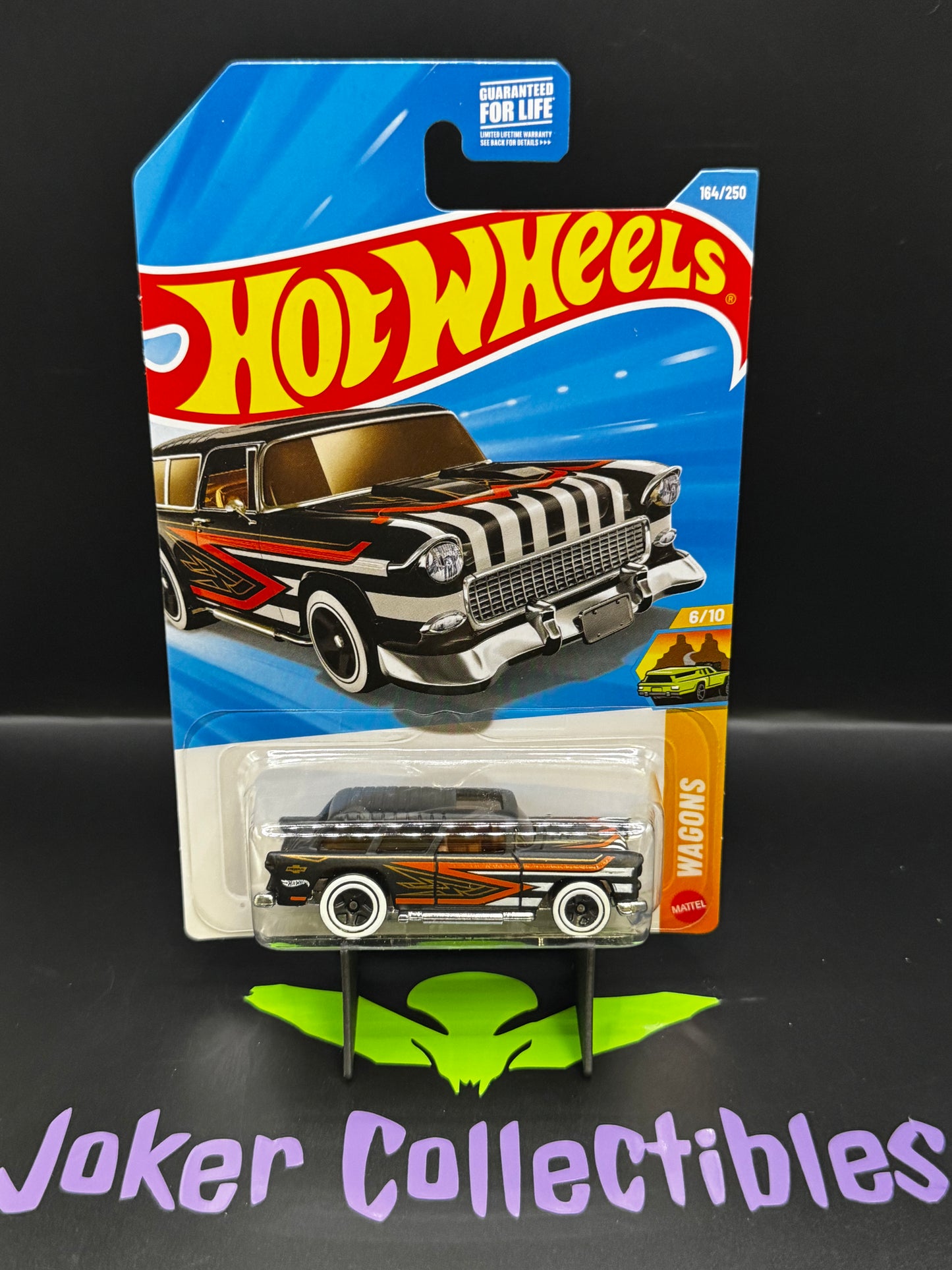 Hot Wheels 2026 Black Classic '55 Nomad 164/250 Wagons 6/10 G Case