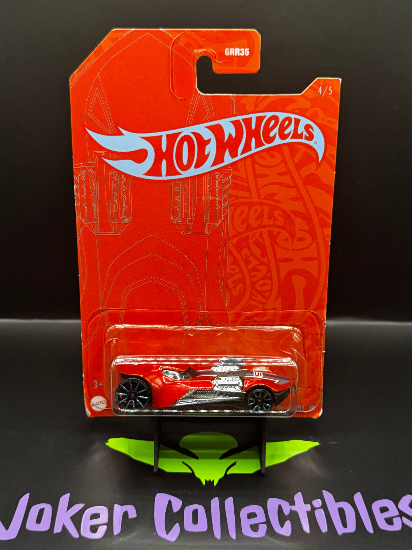 Hot Wheels Orange & Blue 2021 53rd Anniversary Twin Mill III # 4/5