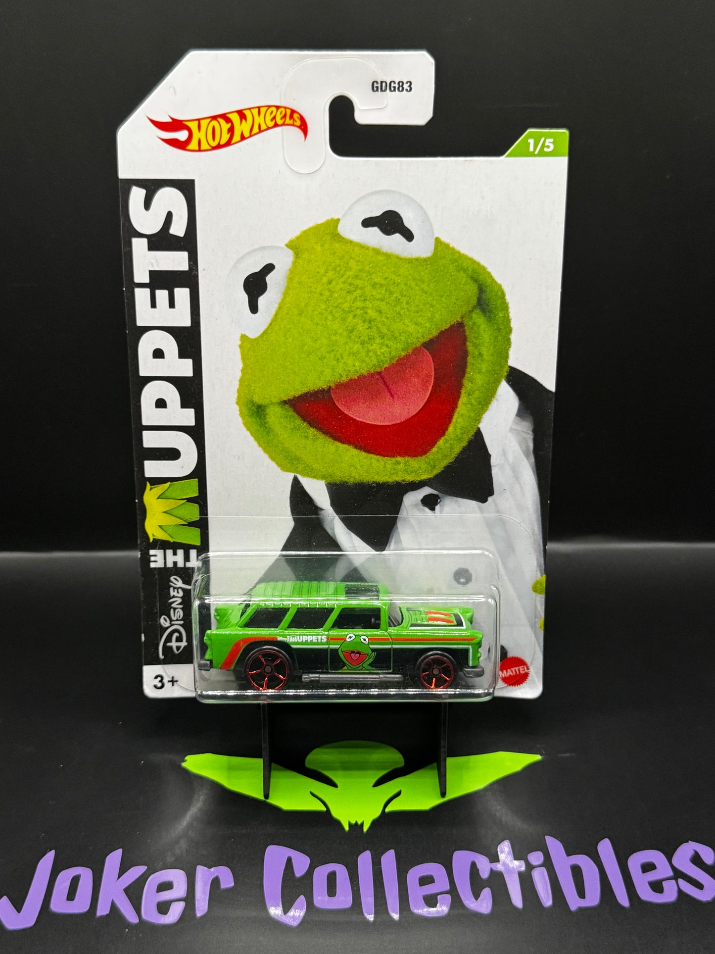 Hot Wheels 2021 The Muppets Series Kermit the Frog Classic Nomad # 1/5