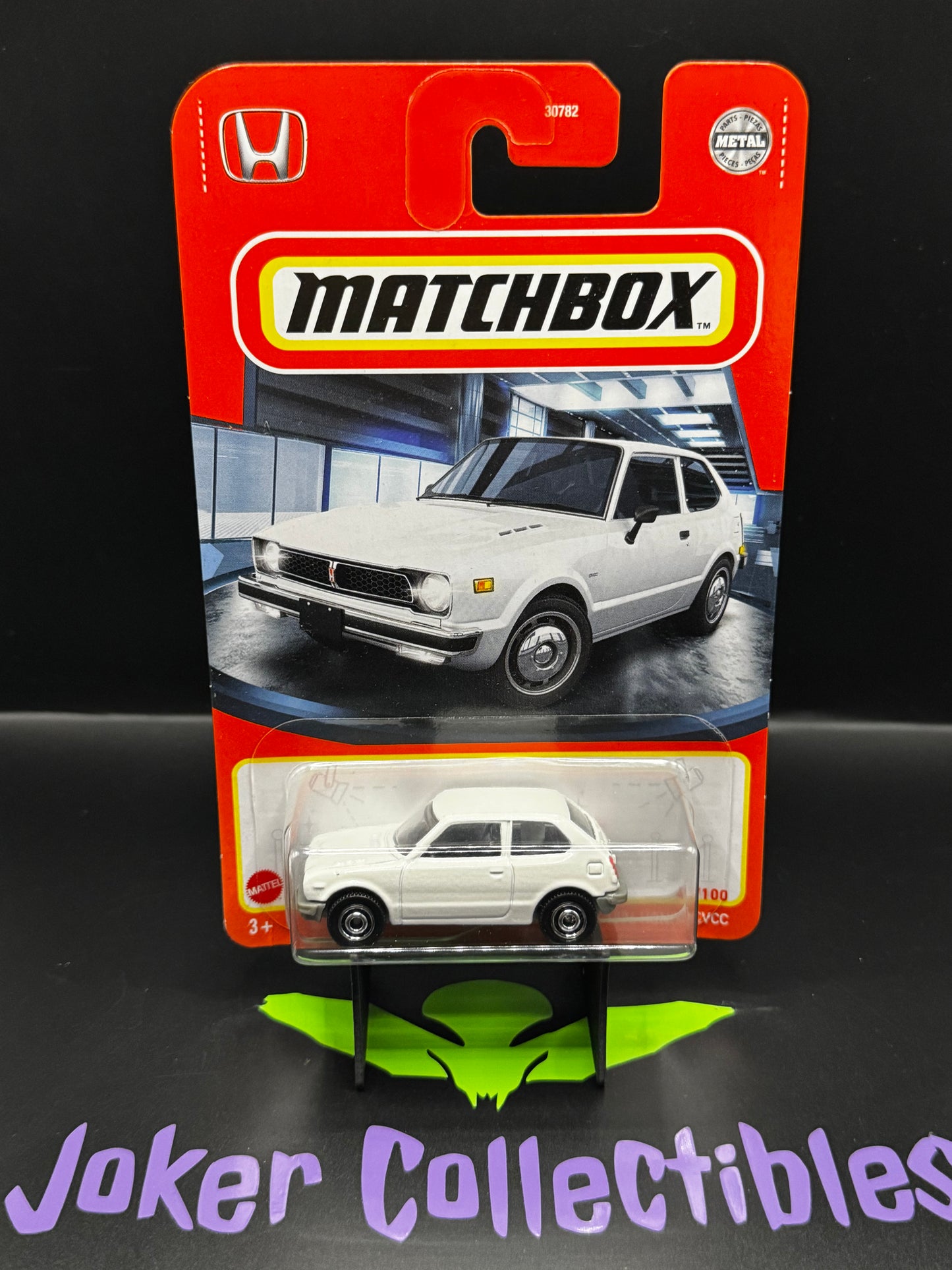 Matchbox White 1976 Honda CVCC 49/100