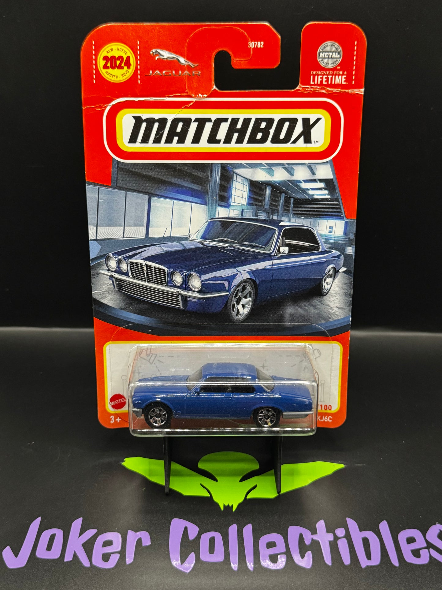 Matchbox Blue 1977 Jaguar XJ6C 58/100