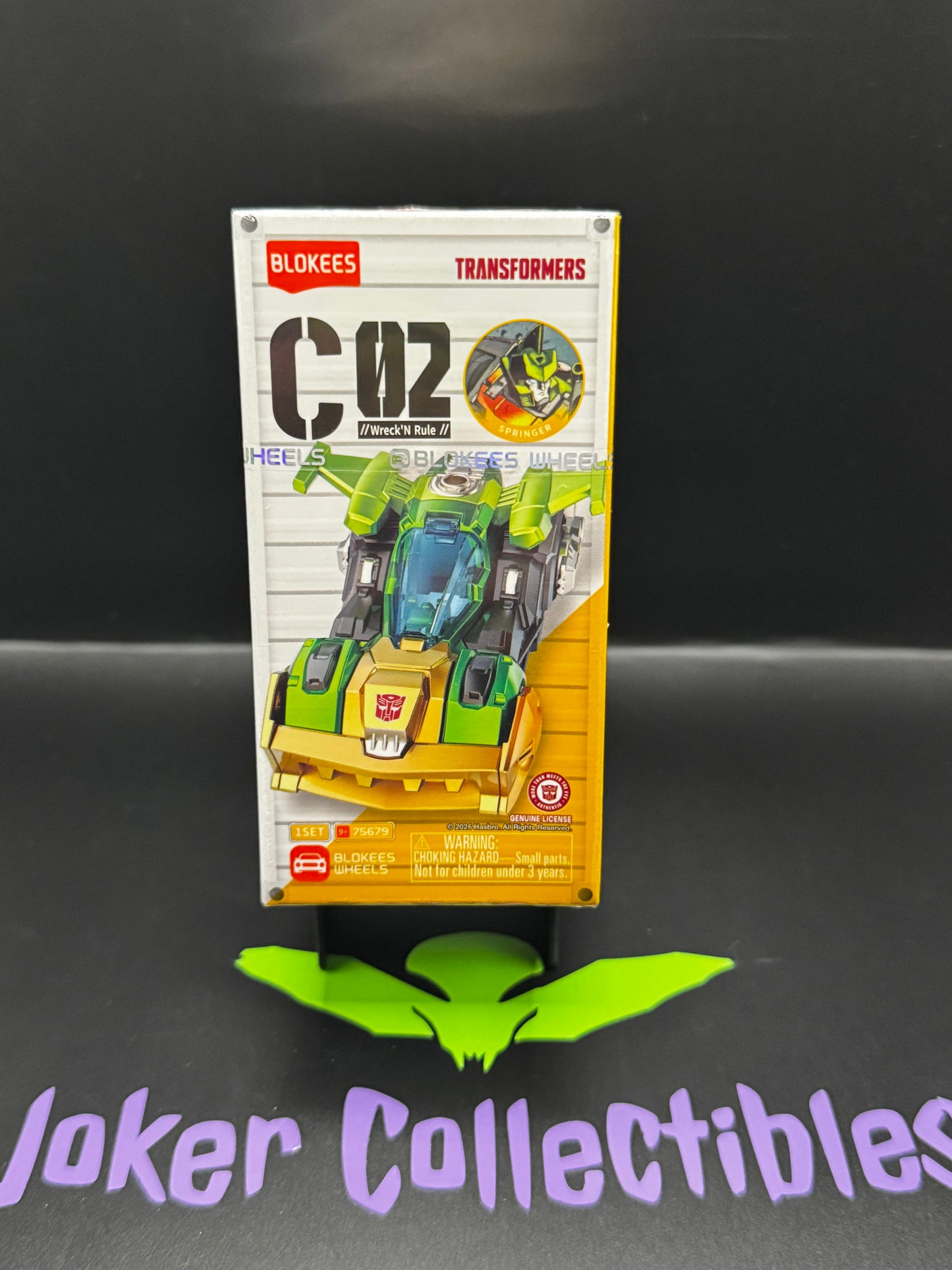 Blokees Wheels Transformers C02 Wreck'N Rule Blind Box 1:64 Scale Model Kit