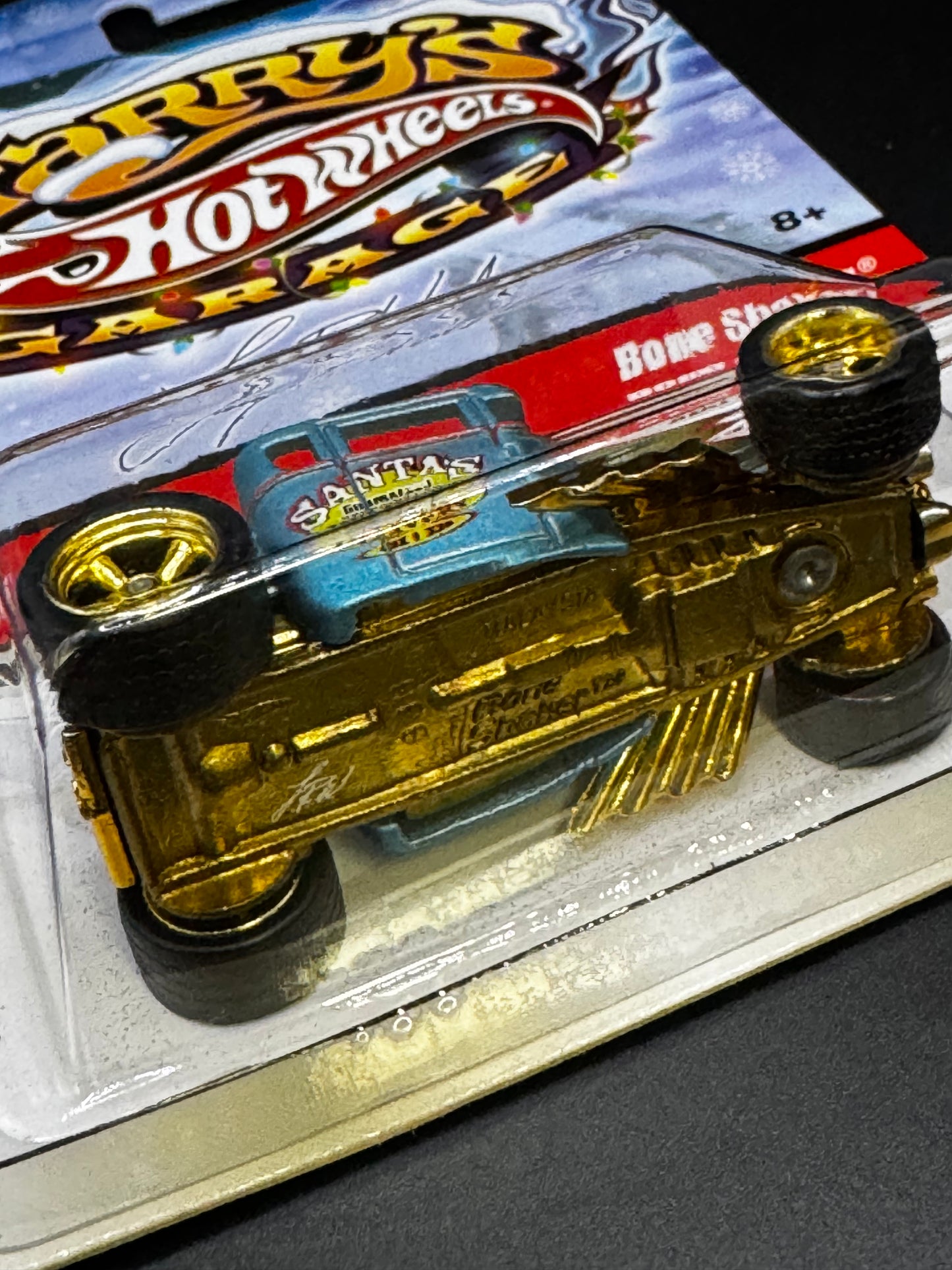 Hot Wheels Larry's Garage Holiday Chase Bone Shaker # 4 of 6