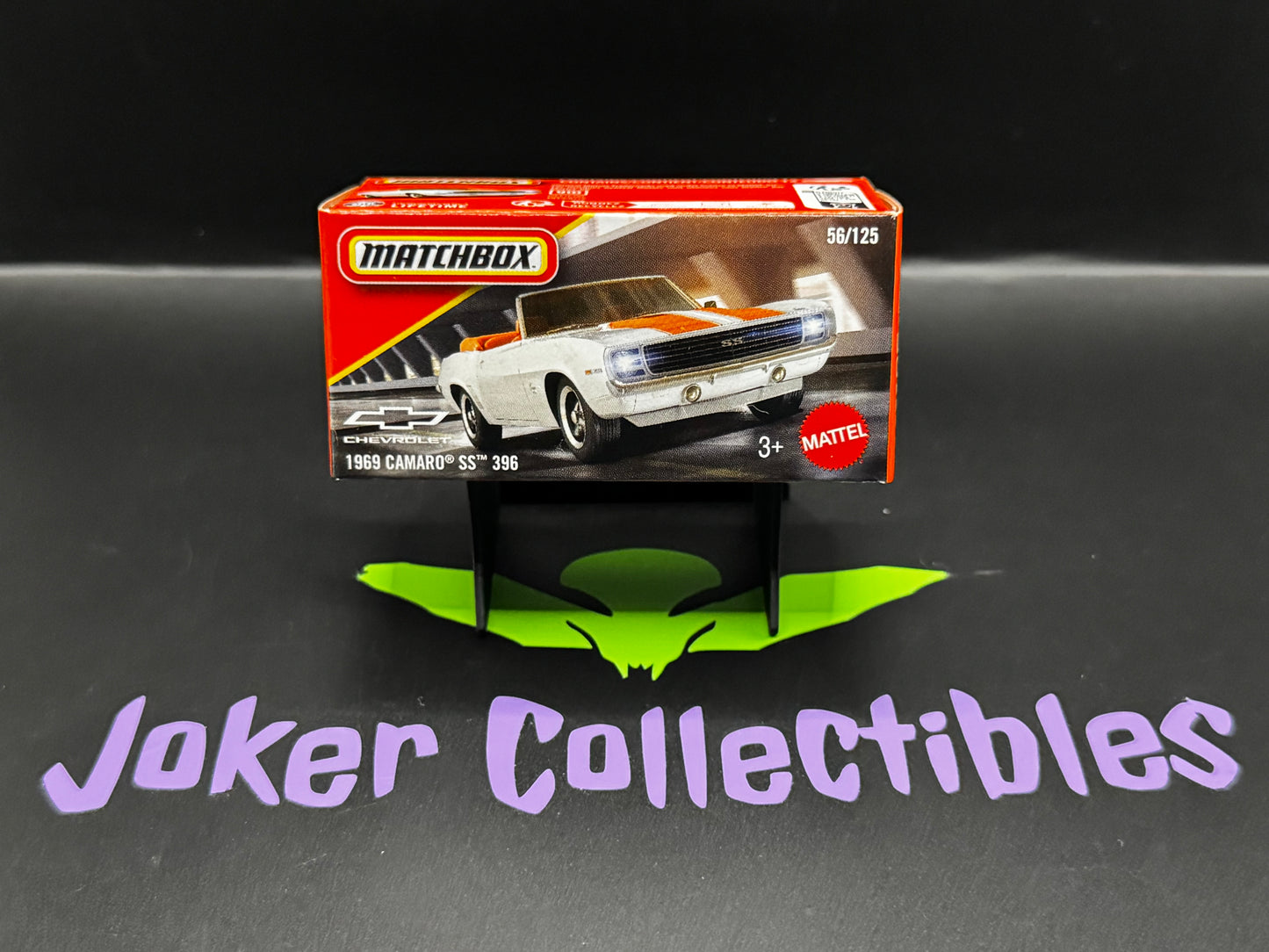 Matchbox Power Grabs 2026 White 1969 Camaro SS 396 Convertible 56/125