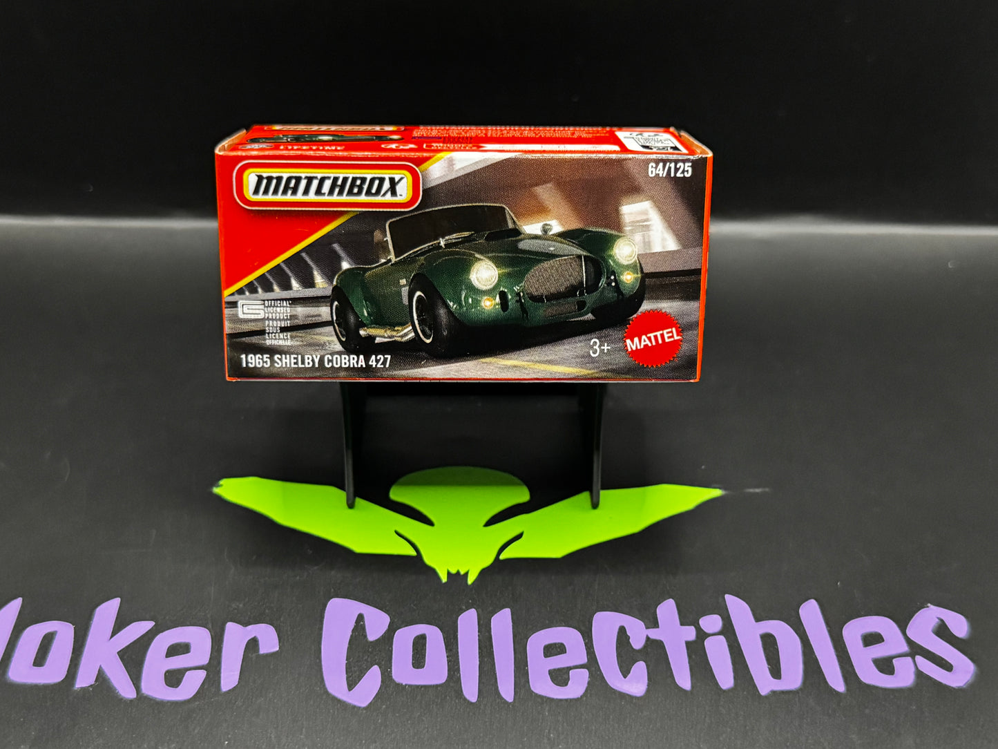 Matchbox Power Grabs 2026 Green 1964 Shelby Cobra 427 64/125