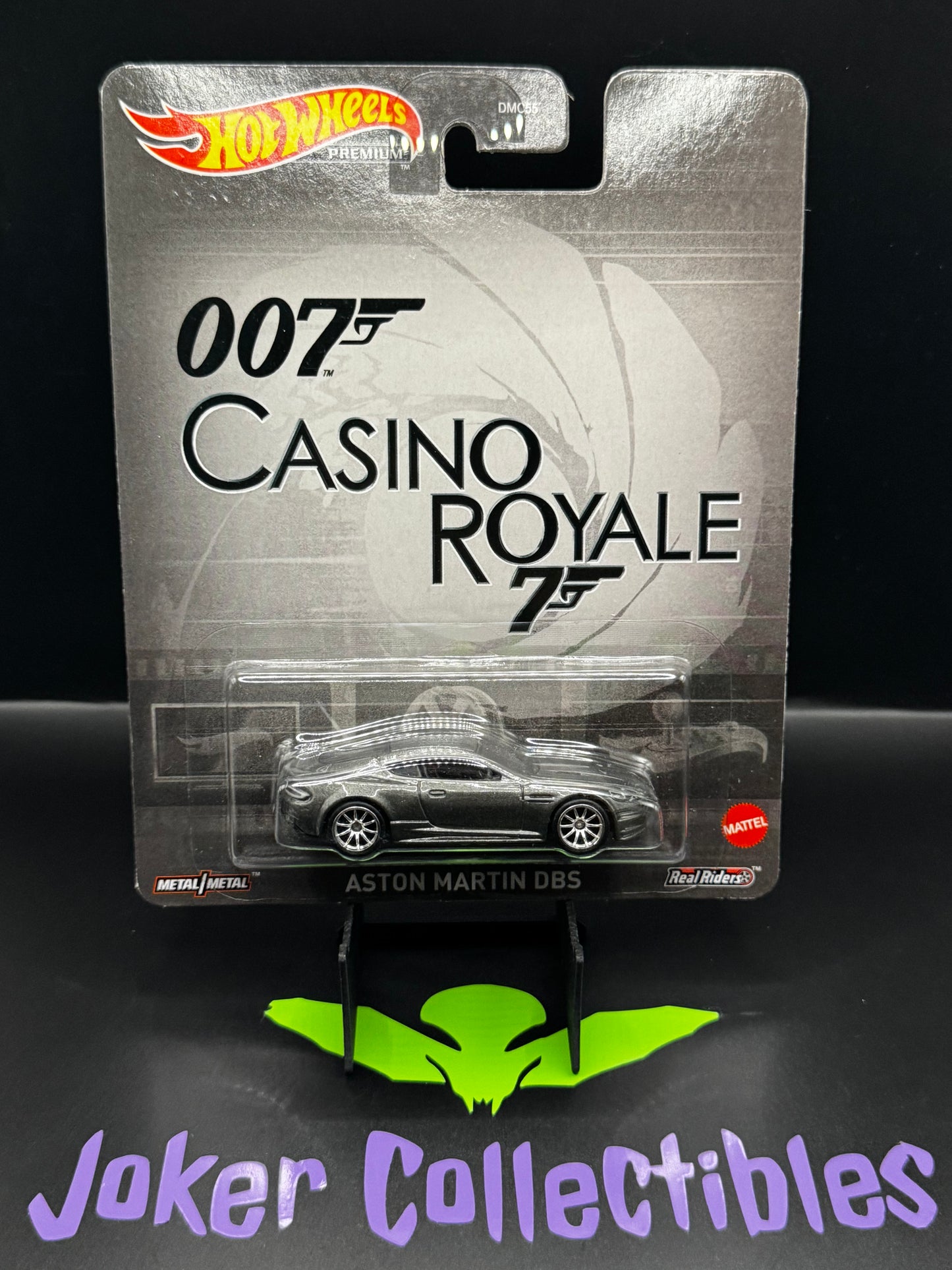 Hot Wheels Premium Replica Entertainment 2023 007 Casino Royale Aston Martin DBS