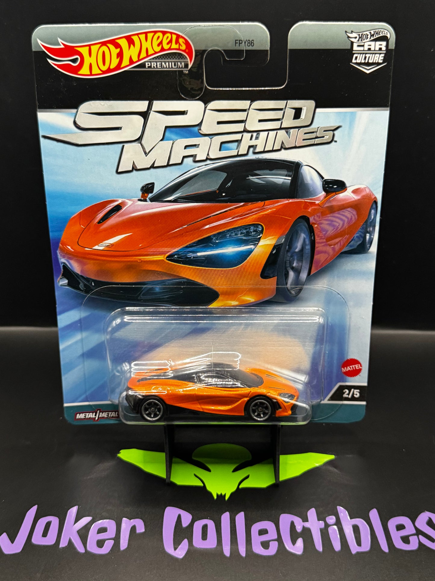Hot Wheels Premium Car Culture Speed Machines McLaren 720S # 2/5