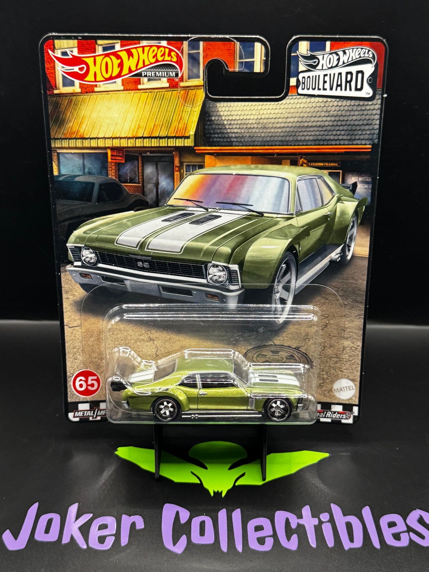 Hot Wheels Premium Boulevard Custom '70 Chevy Nova # 65
