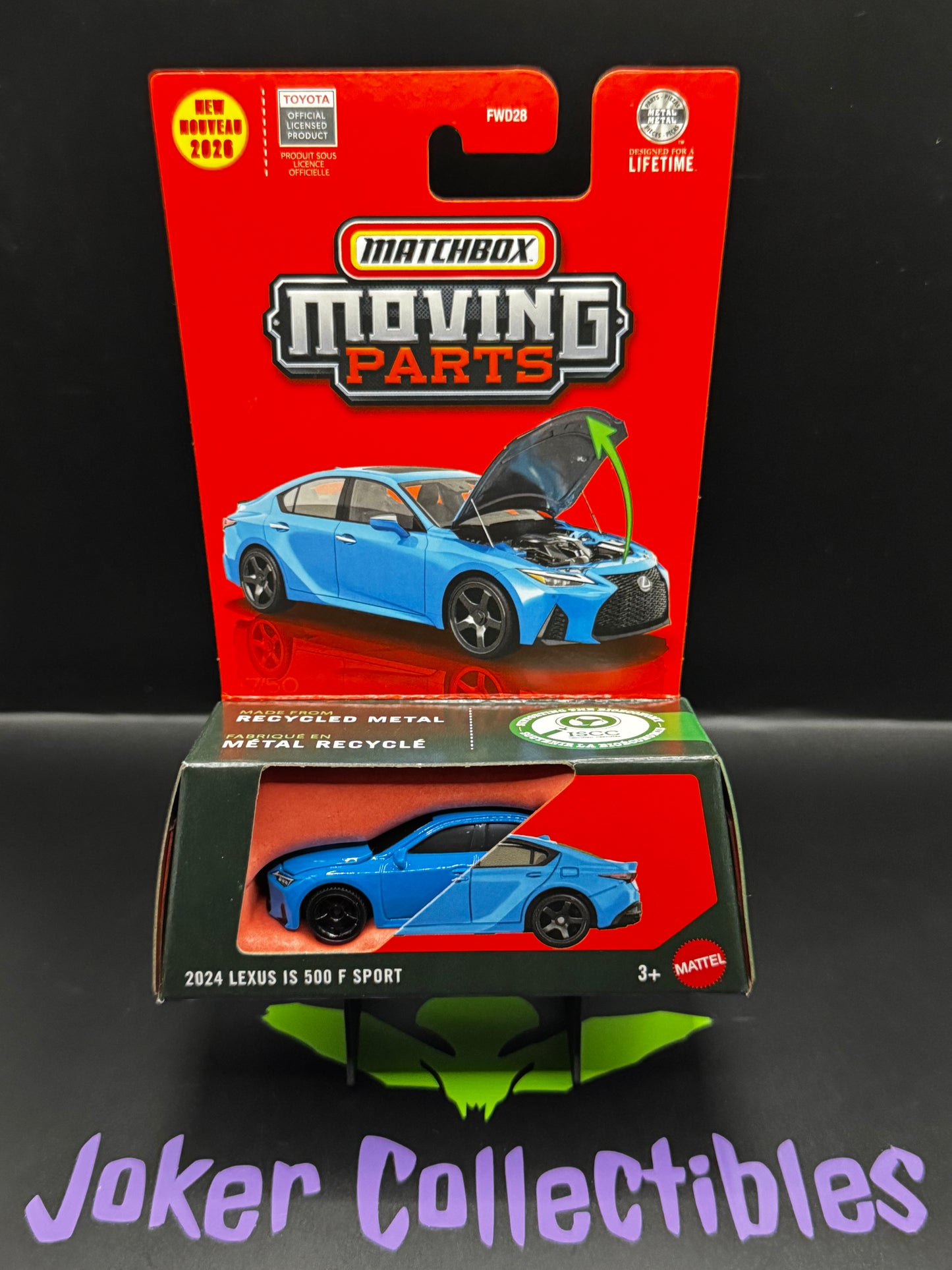 Matchbox 2026 Moving Parts Blue 2024 Lexus IS 500 F Sport