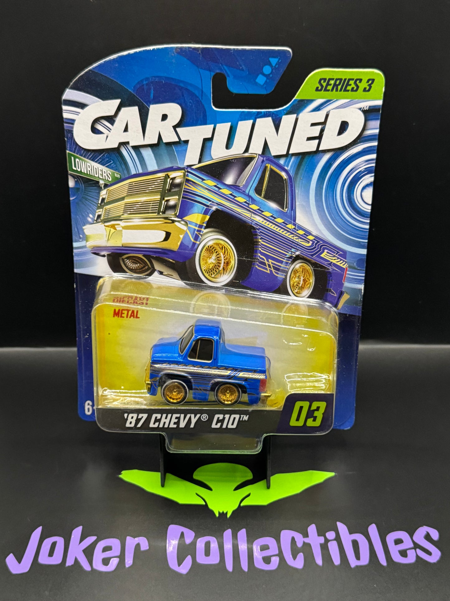 CarTuned Series 3 Mainline '87 Chevy C10 Lowriders # 03 Car Tuned