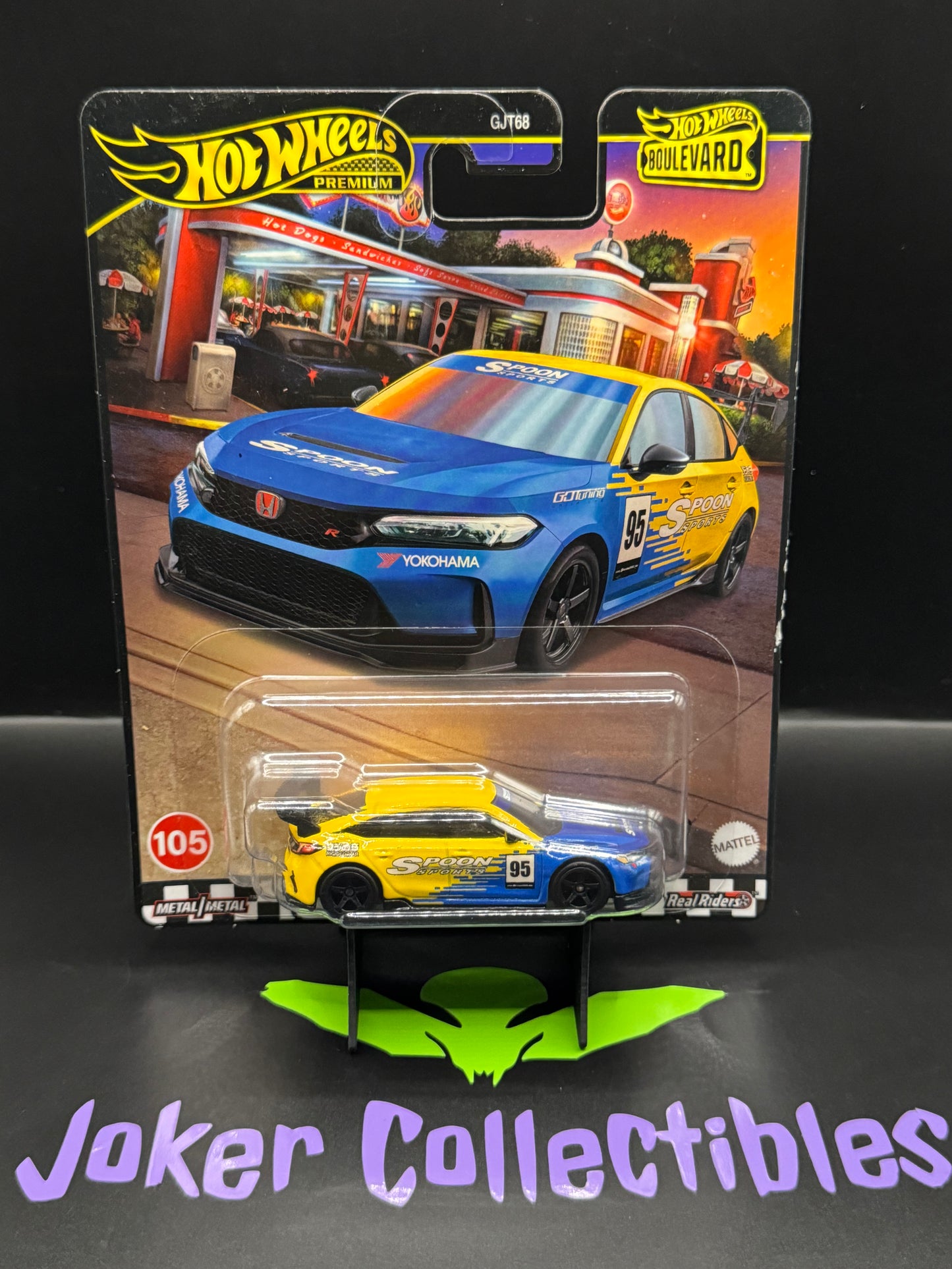 Hot Wheels Premium Boulevard Spoon '24 Honda Civic Type-R # 105