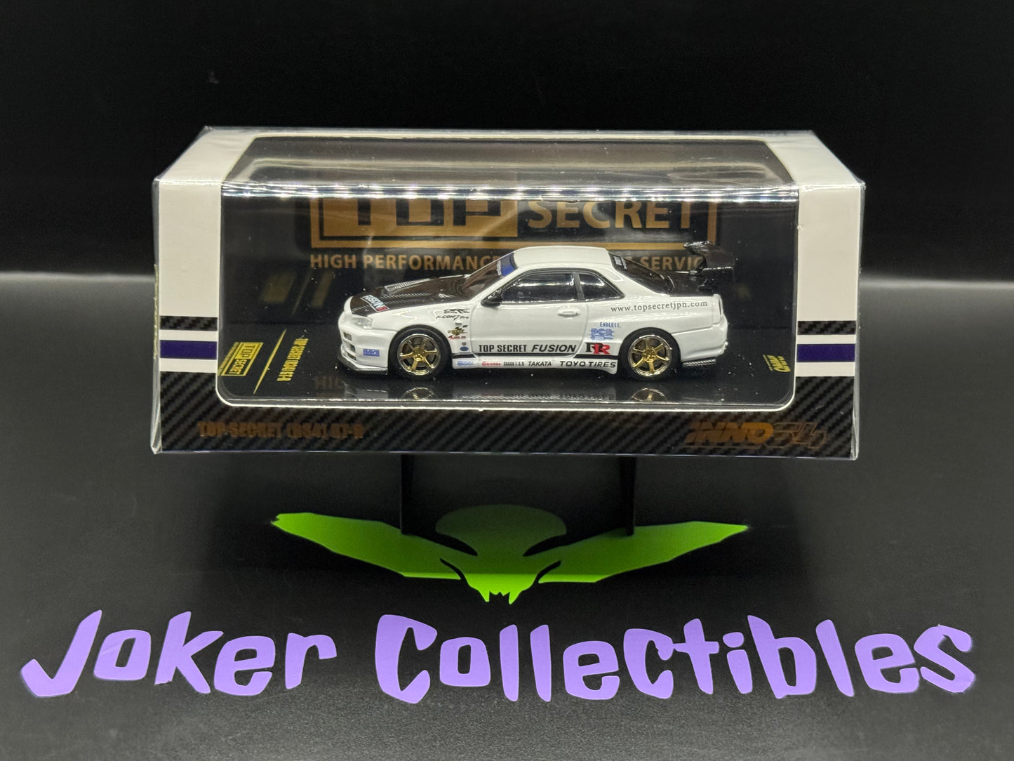INNO64 Nissan Skyline (R34) GT-R Top Secret White
