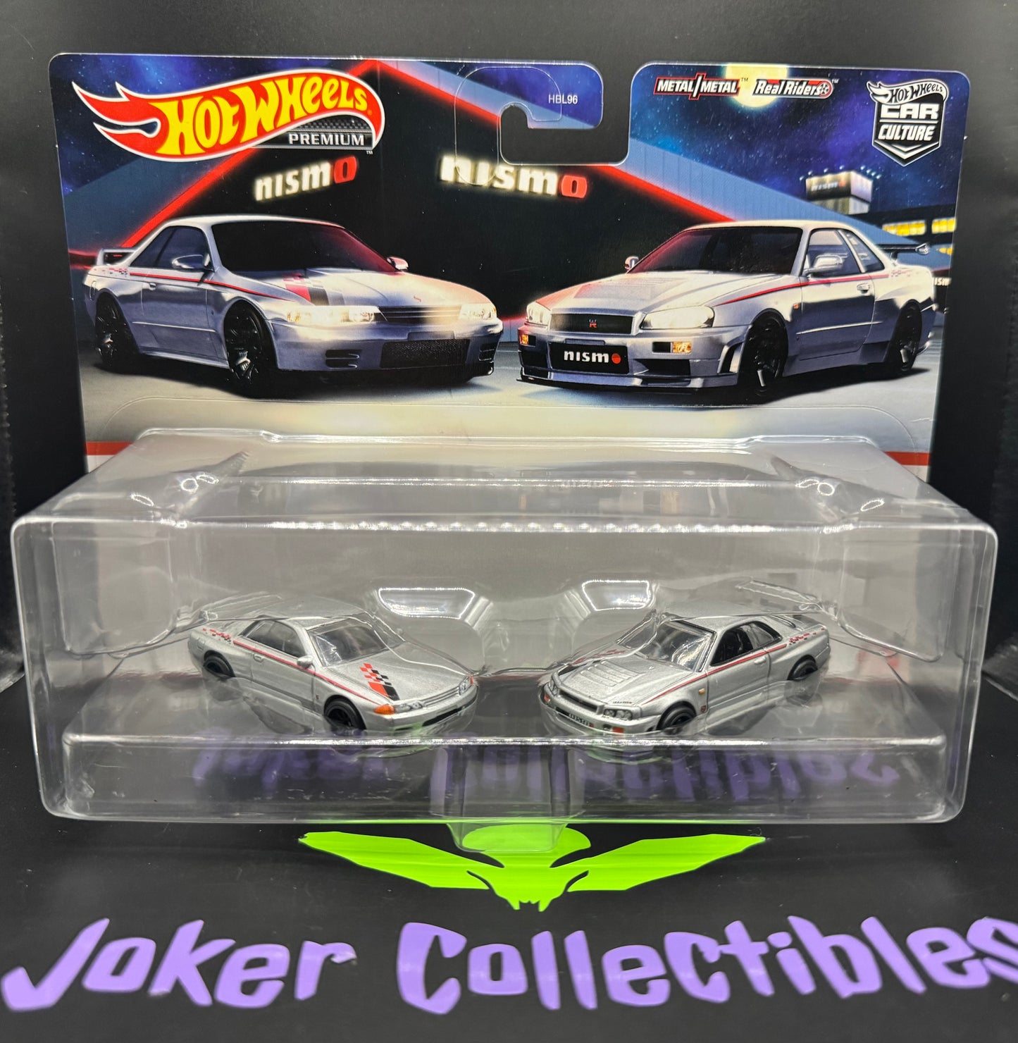 Hot Wheels Premium Car Culture 2 Pack Nismo Nissan Skyline GT-R (BNR32) & (BNR34)
