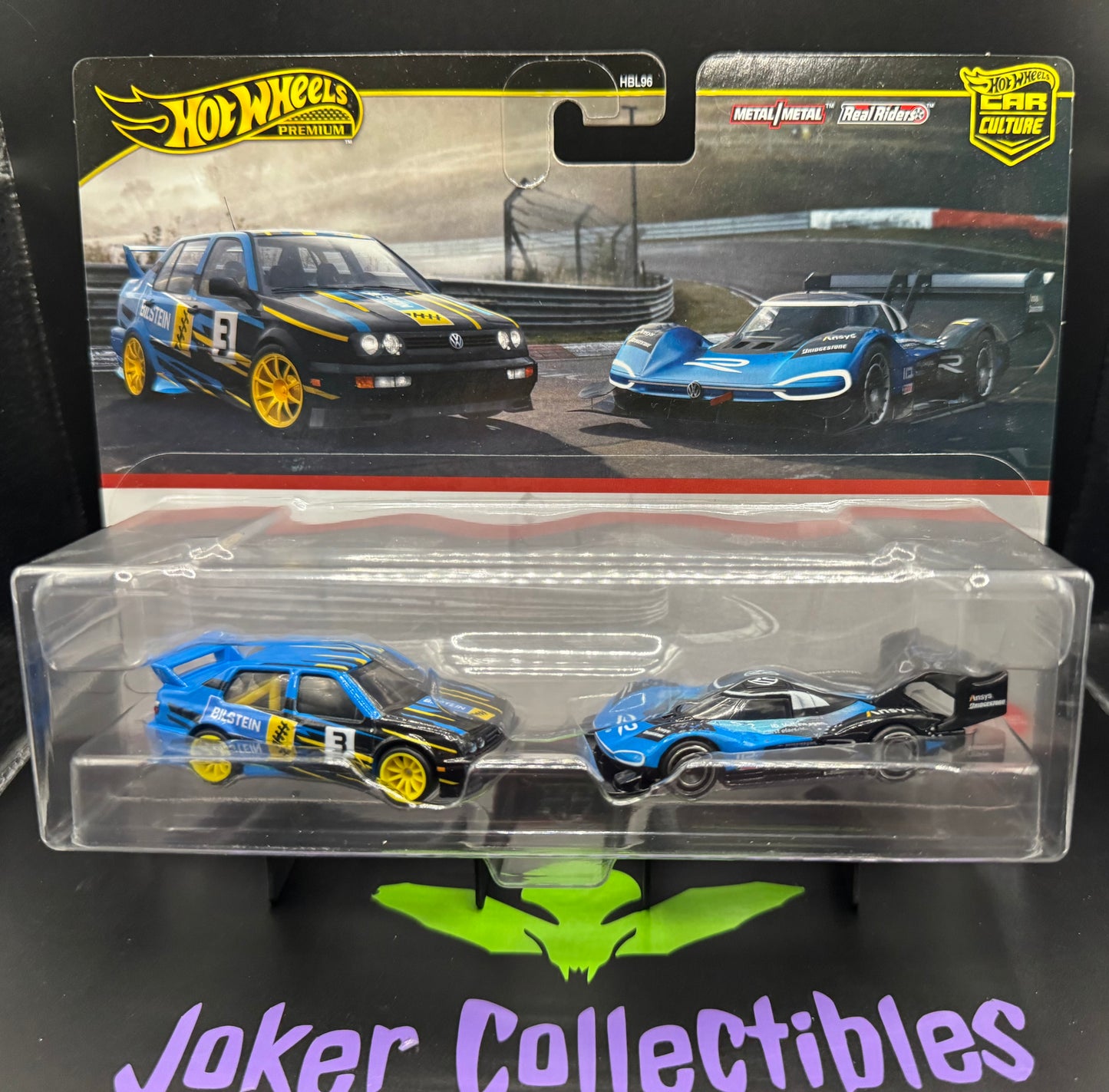 Hot Wheels Premium Car Culture 2 Pack Volkswagen Jetta MK3 & Volkswagen ID R