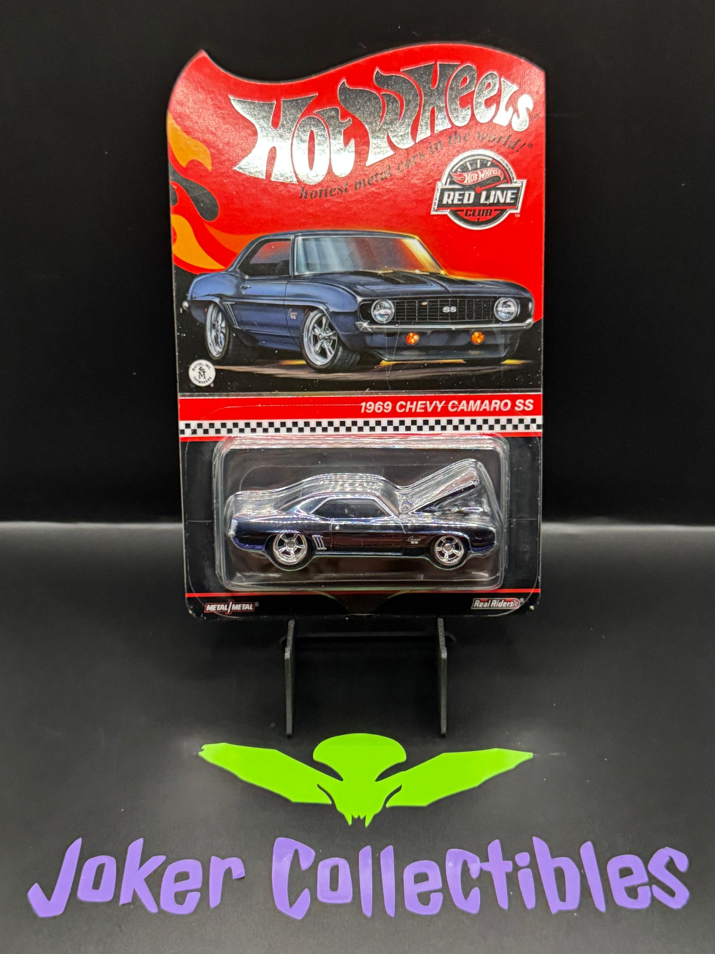 Hot Wheels 2023 RLC Exclusive 1969 Chevy Camaro SS Steel Blue