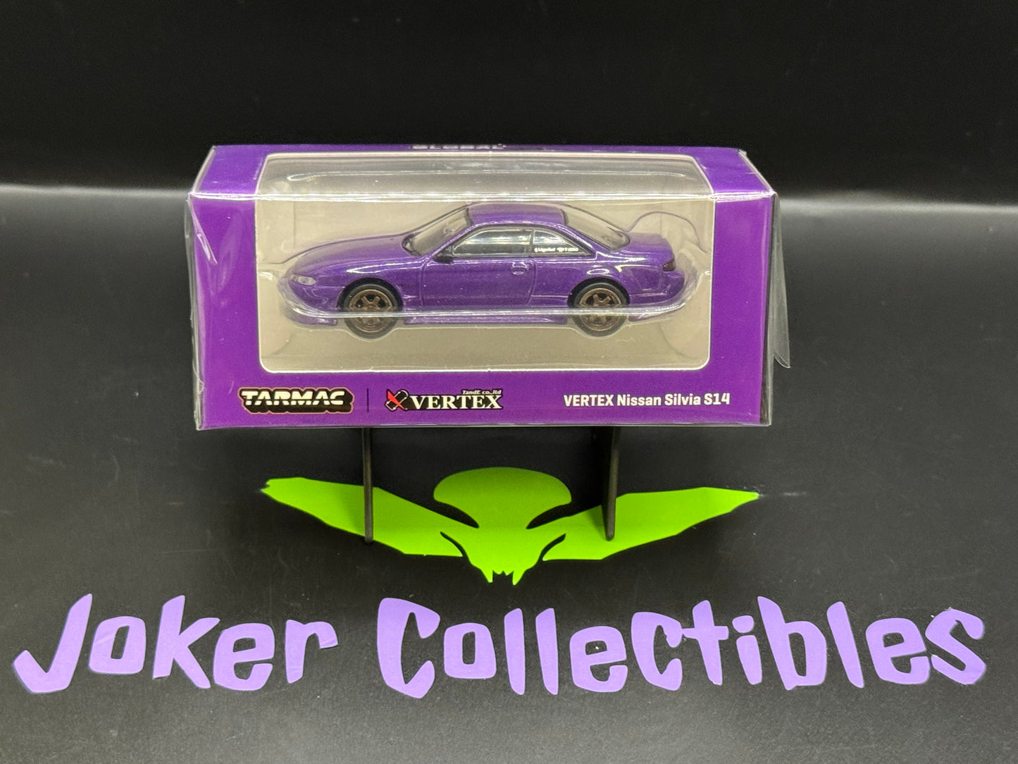 Tarmac Works Global64 VERTEX Nissan Silvia S14 Purple Metallic