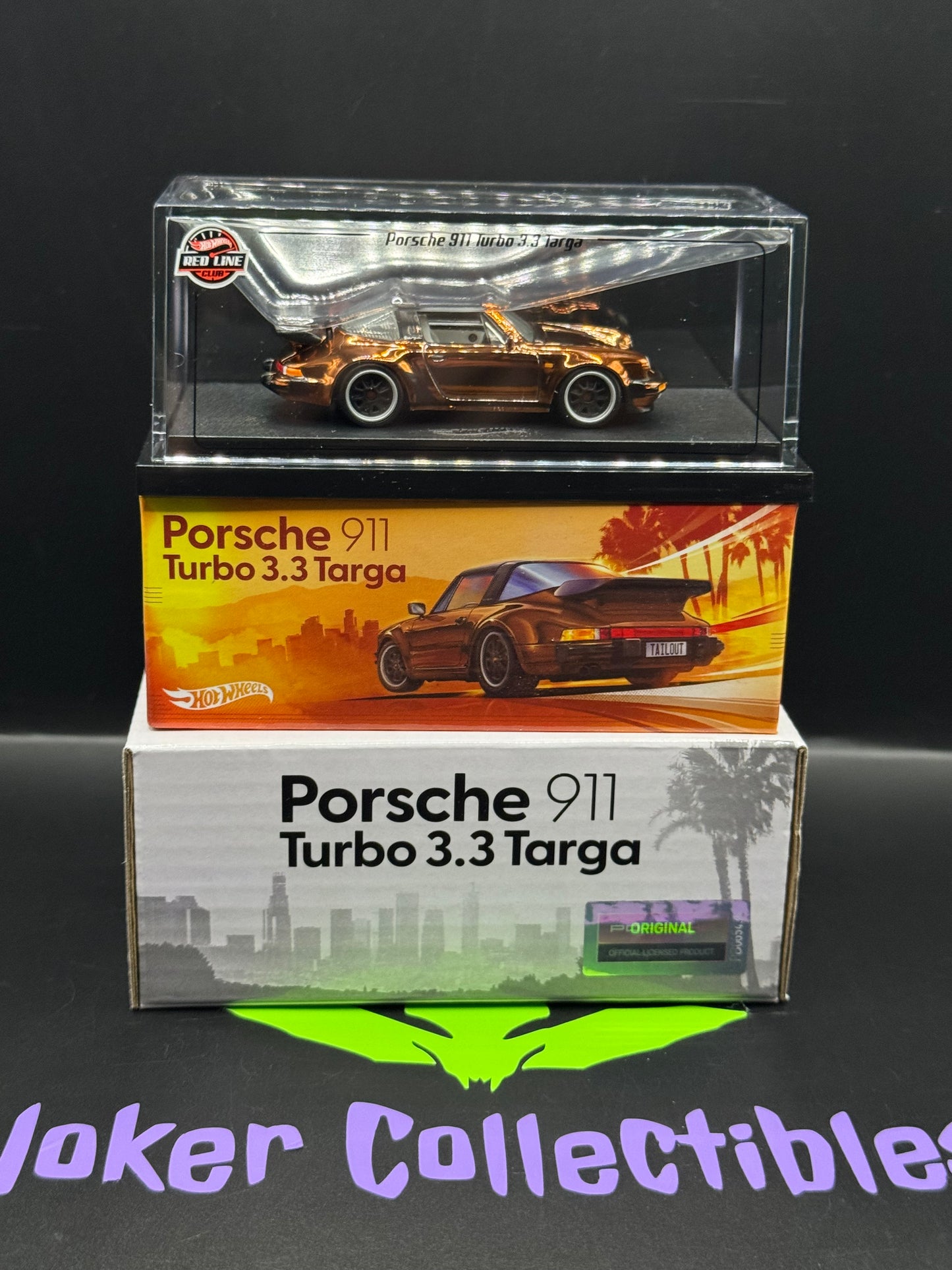 Hot Wheels 2026 RLC Exclusive 1988 Porsche 911 Targa Turbo Rootbeer