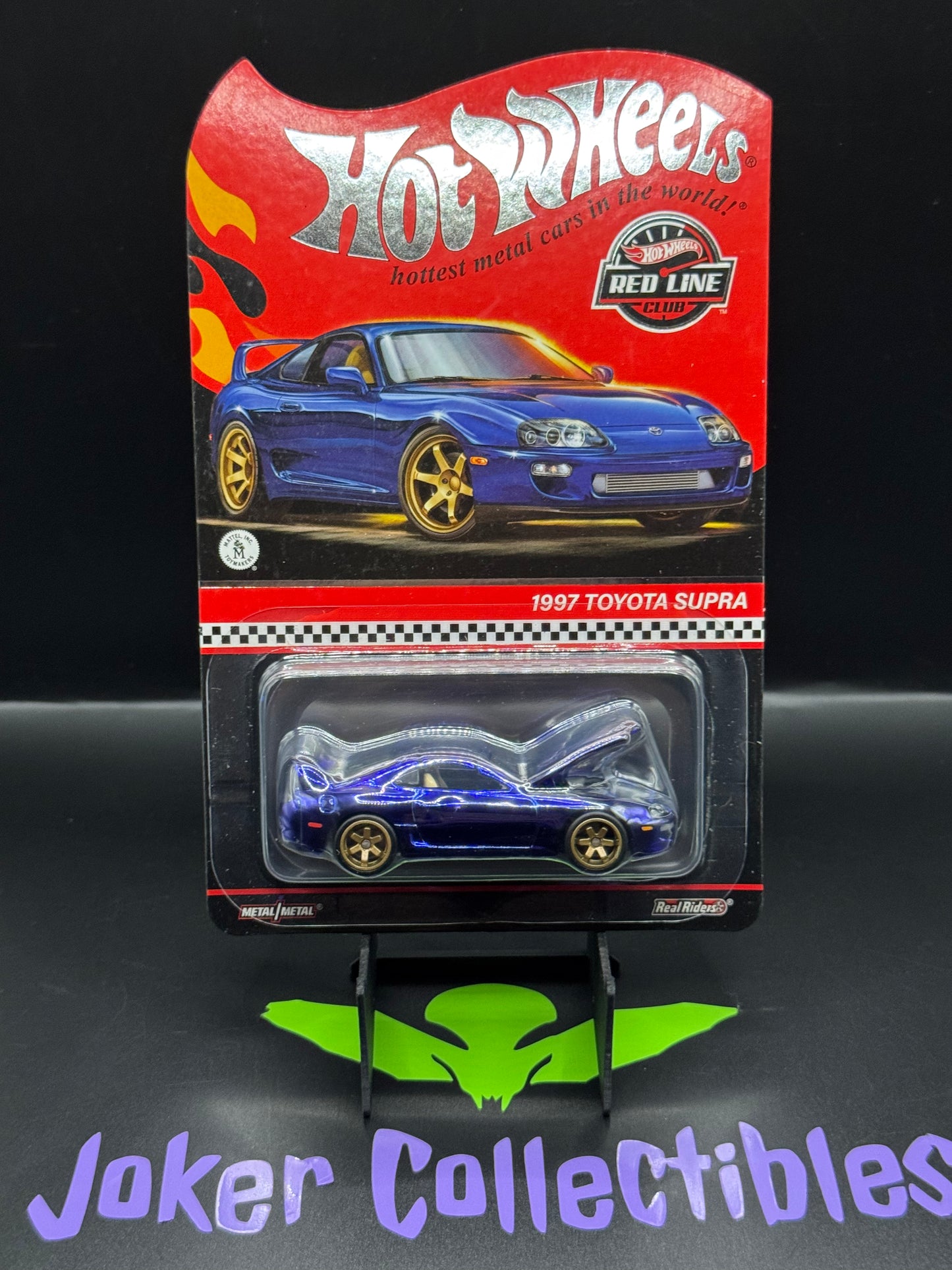 Hot Wheels 2024 RLC Exclusive 1997 Toyota Supra Race Team Blue