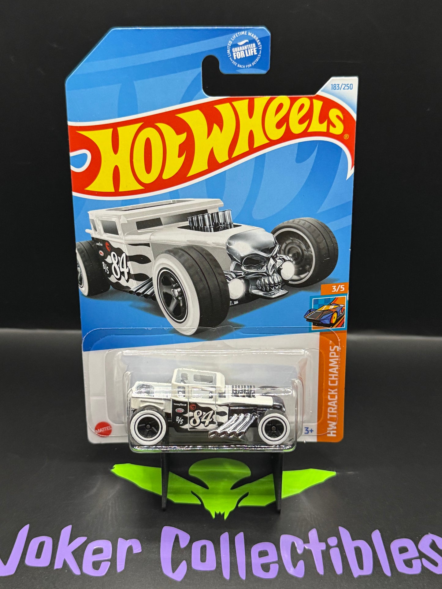 Hot Wheels 2024 Treasure Hunt Bone Shaker 183/250 HW Track Champs 3/5