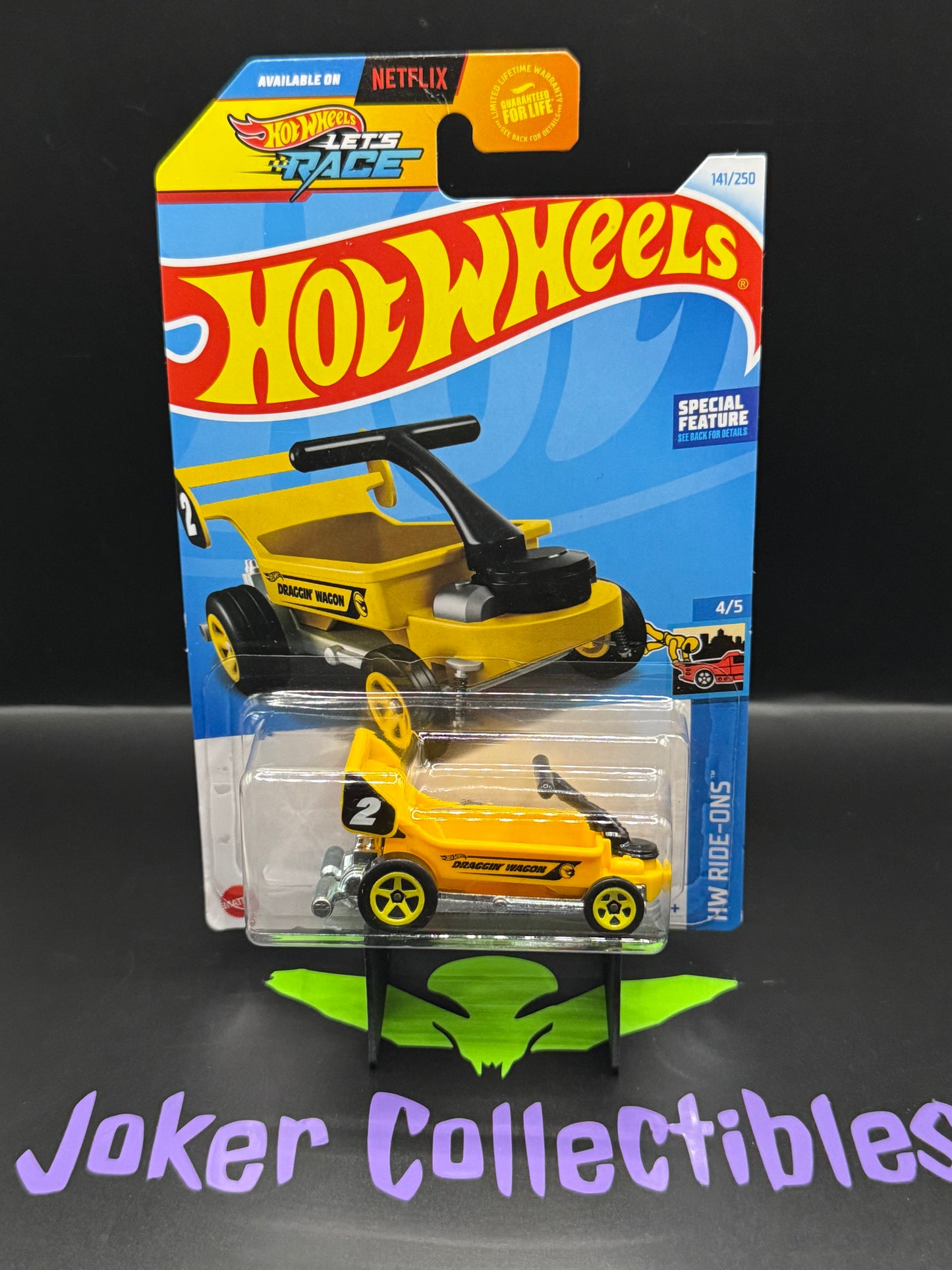 Hot Wheels 2024 Treasure Hunt Draggin' Wagon 141/250 HW Ride-Ons 4/5