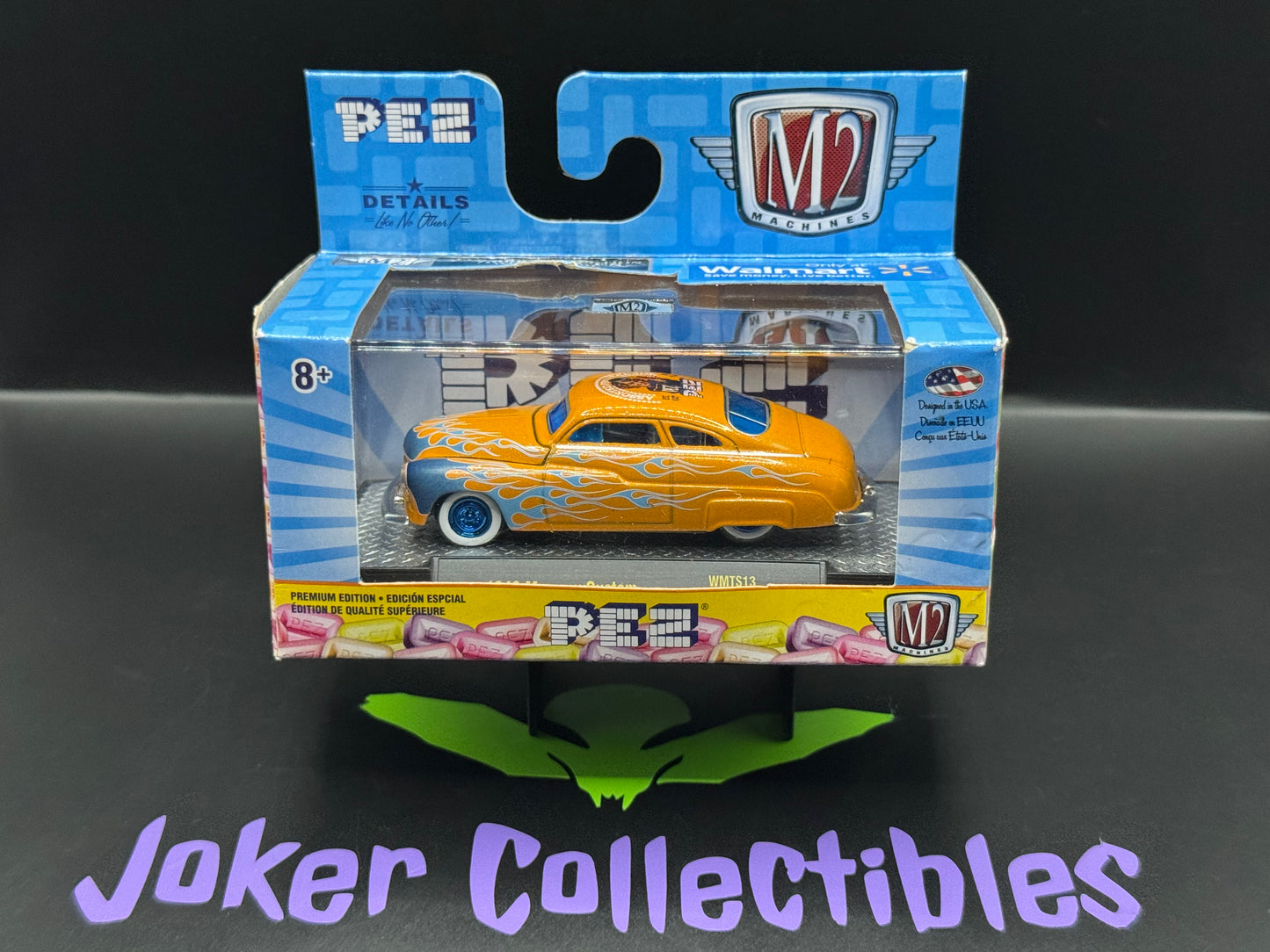 M2 Machines Orange PEZ 1949 Mercury Custom WMTS13 19-15