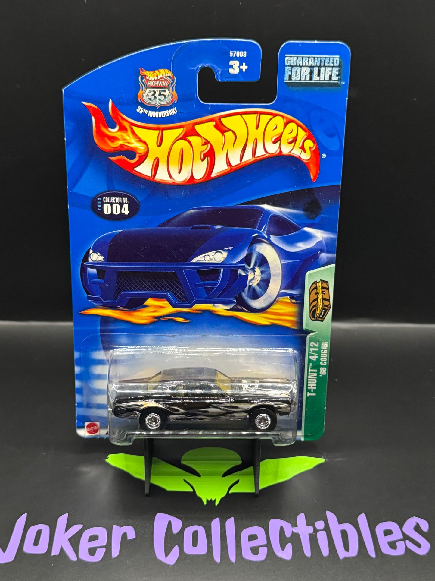 Hot Wheels 2003 T-Hunt 4/12 '68 Cougar Collector No. 004 Real Riders