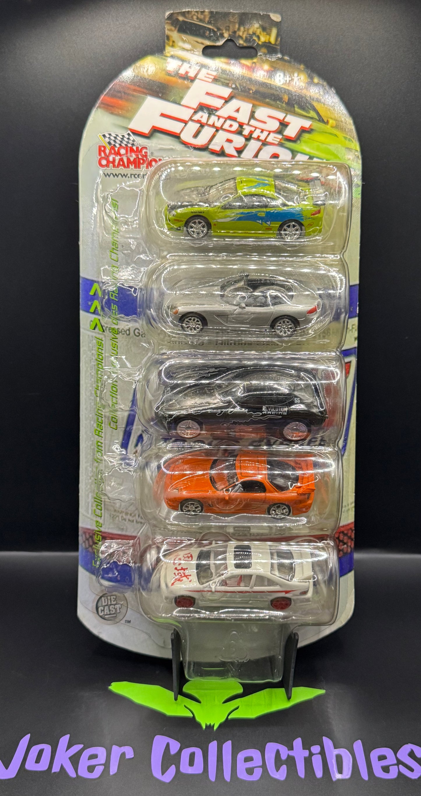 Racing Champions The Fast & The Furious 5-Pack Eclipse, Viper, RX-7, Civic