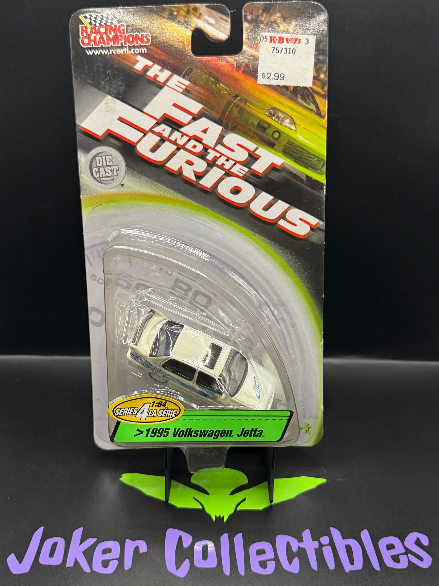 Racing Champions The Fast & The Furious Series 4 1995 Volkswagen Jetta