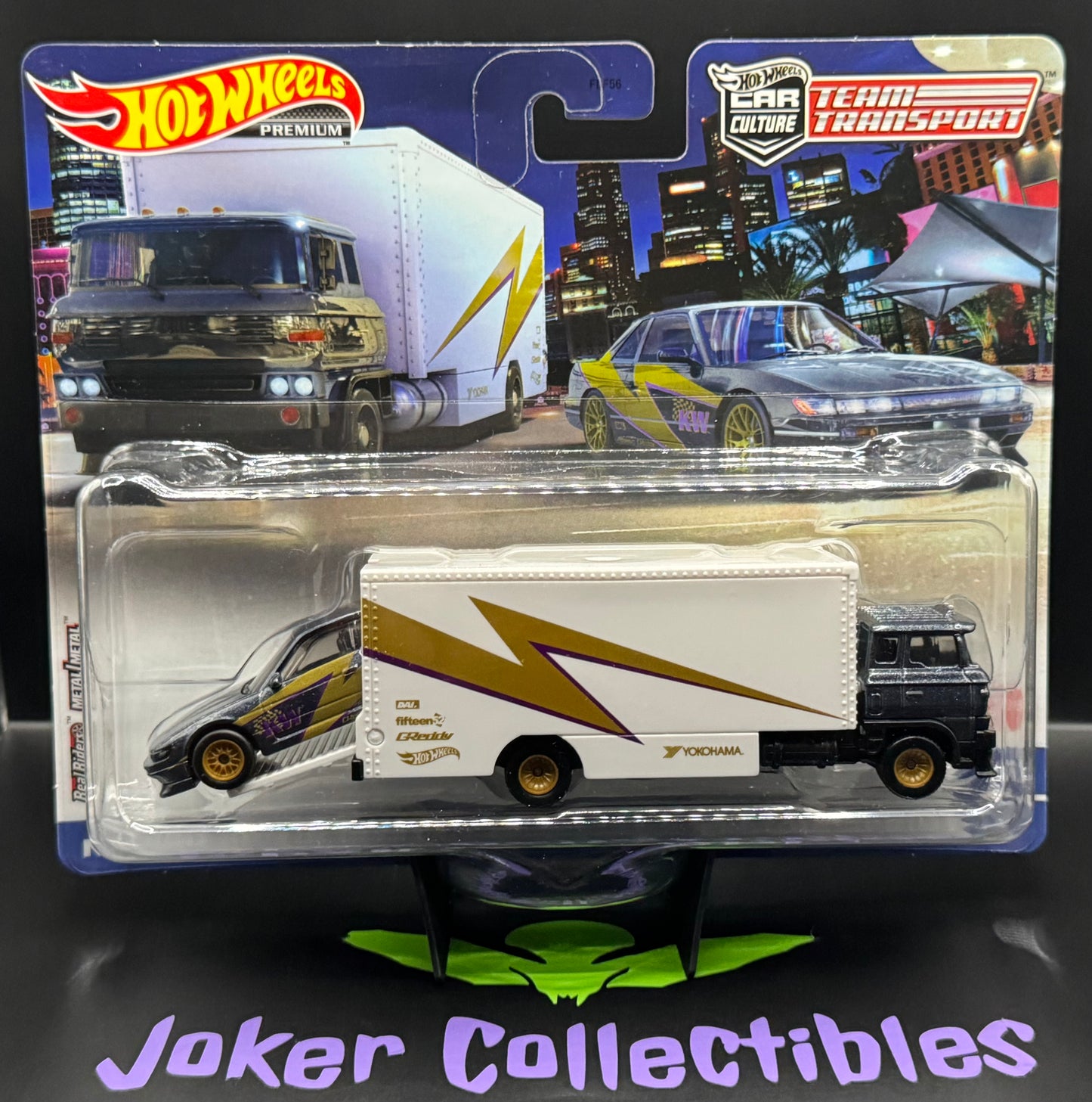 Hot Wheels Team Transport Nissan Silvia (S13) & Sakura Sprinter # 52