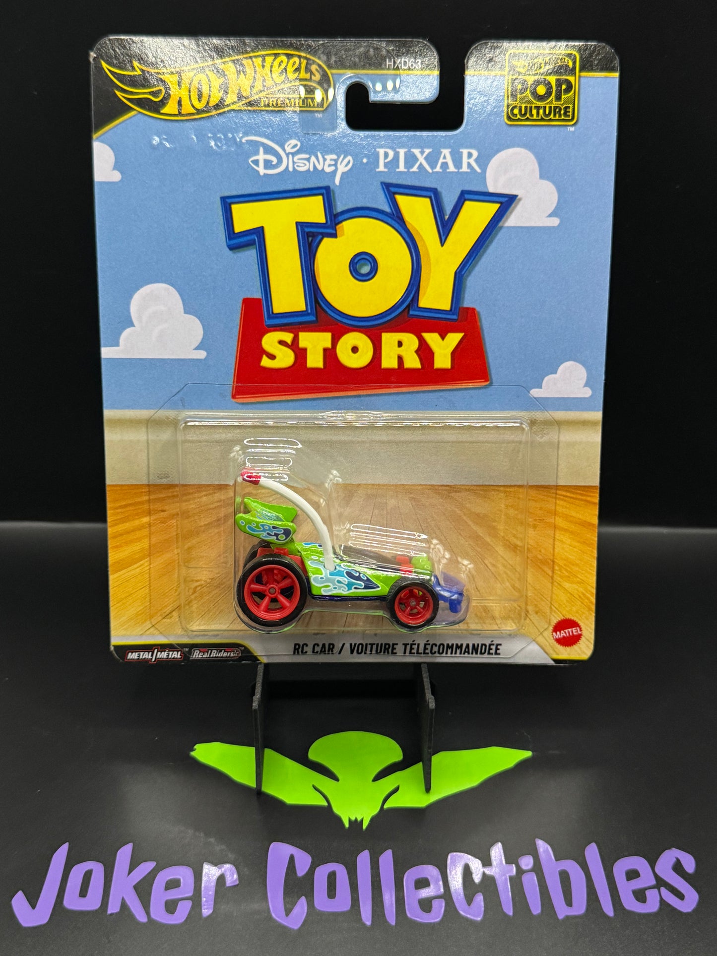 Hot Wheels Premium Pop Culture 2026 Toy Story RC Car