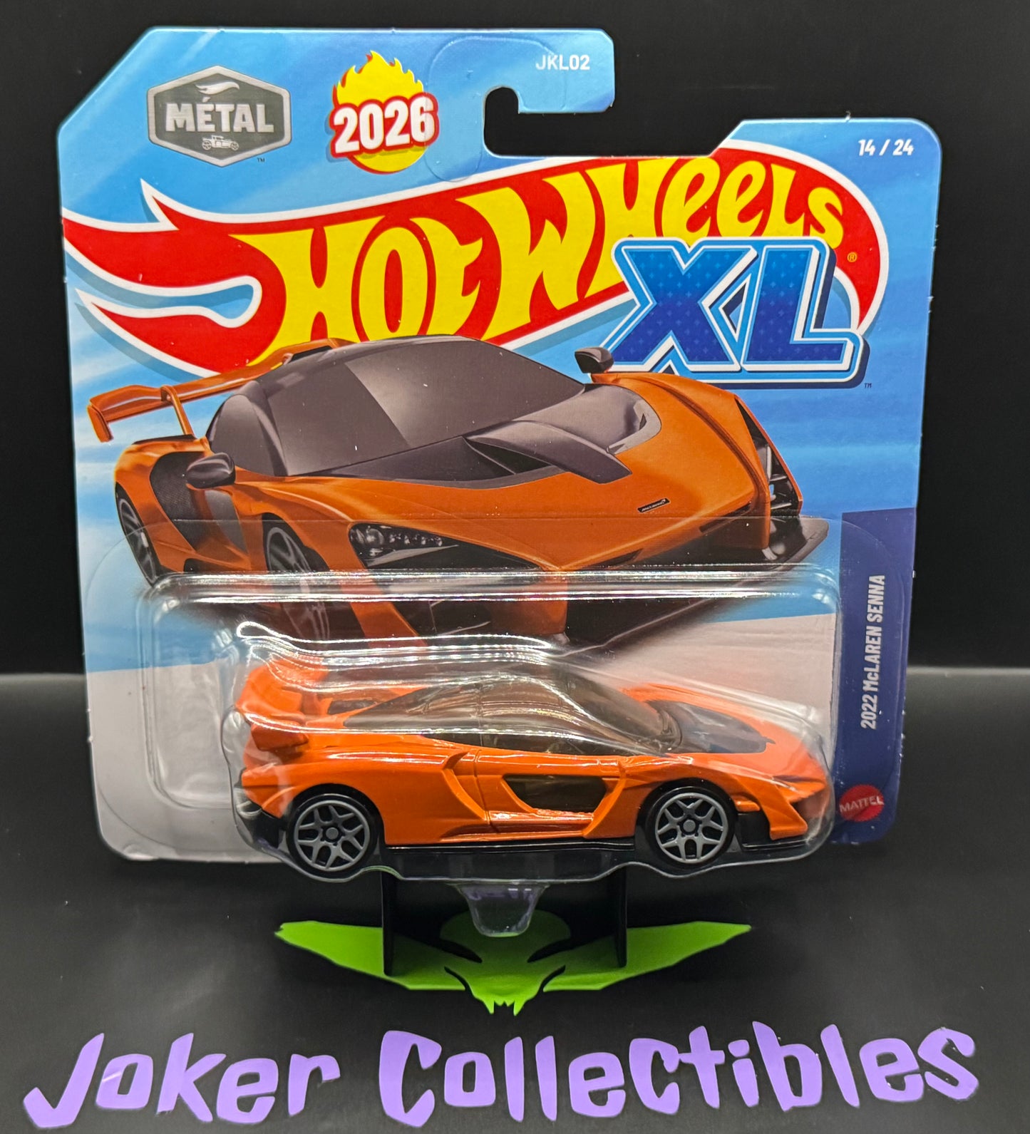 Hot Wheels XL 2026 1:43 Scale 2022 McLaren Senna # 14/24