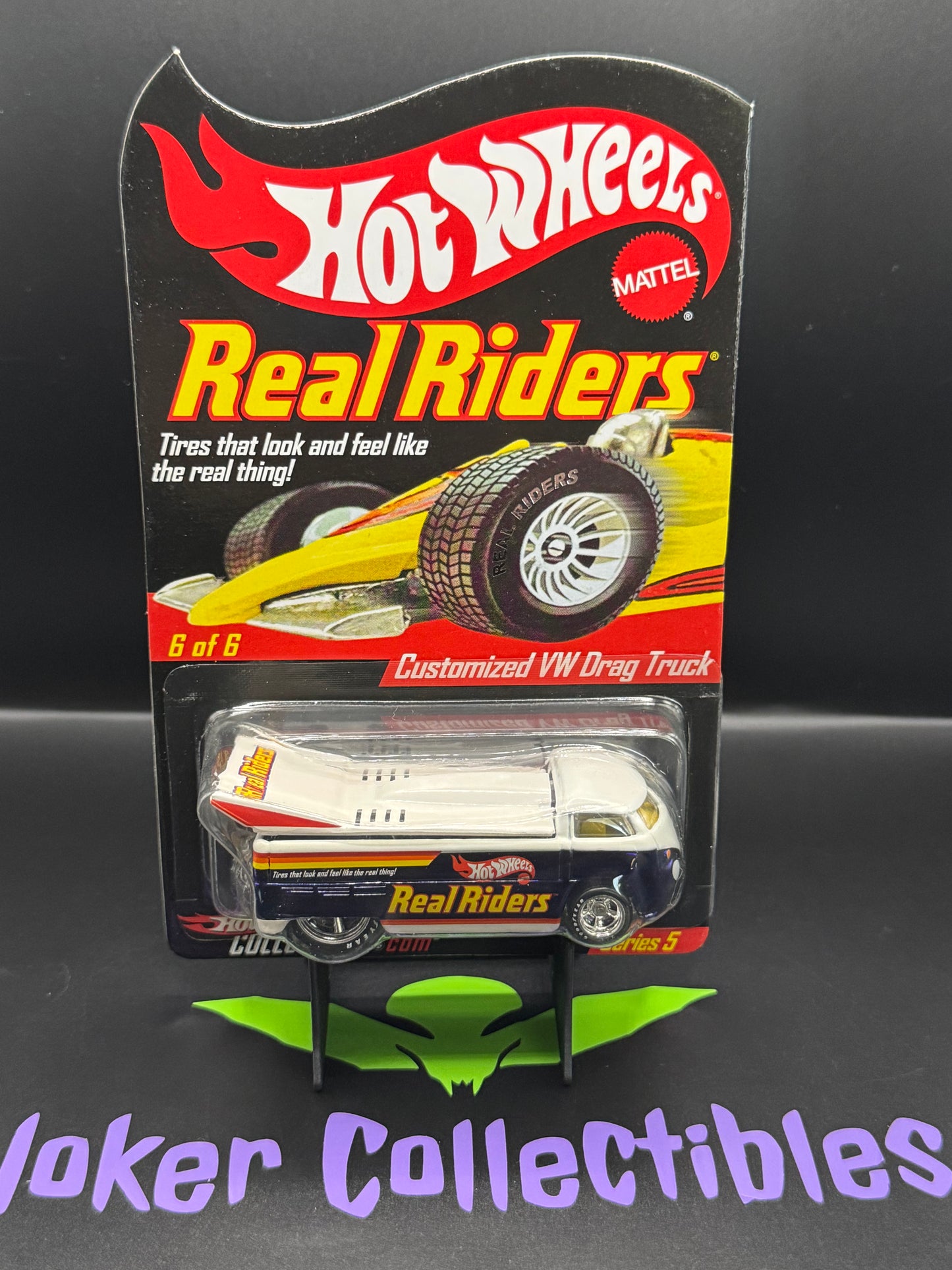 Hot Wheels 2006 RLC Real Riders Series 5 Customized VW Drag Truck Volkswagen 05999/11000