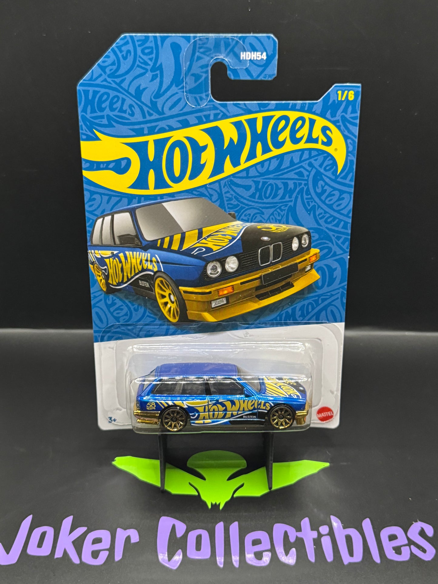 Hot Wheels Blue & Gold 2026 58th Anniversary BMW M3 Wagon # 1/6